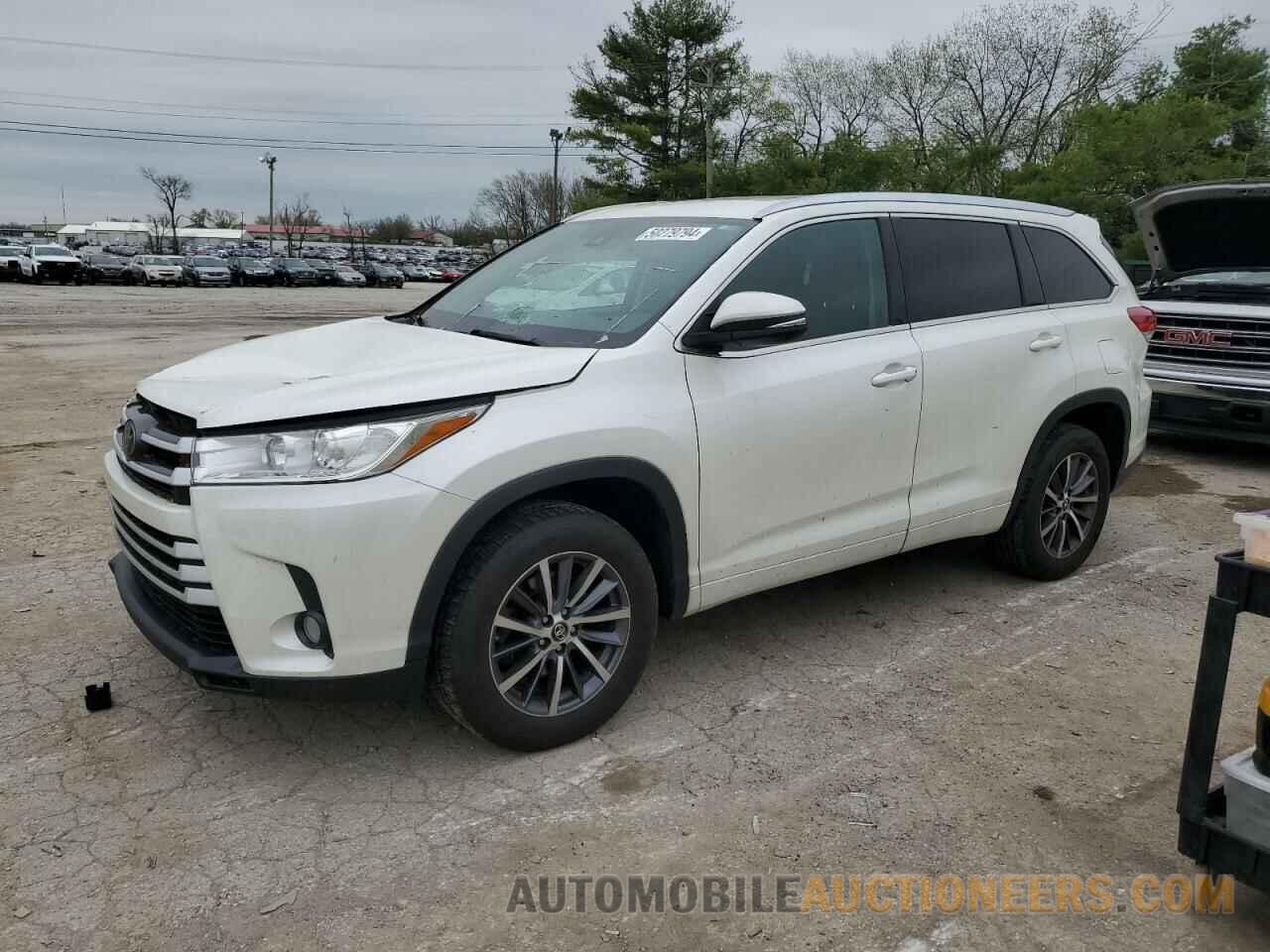 5TDKZRFH2JS268854 TOYOTA HIGHLANDER 2018