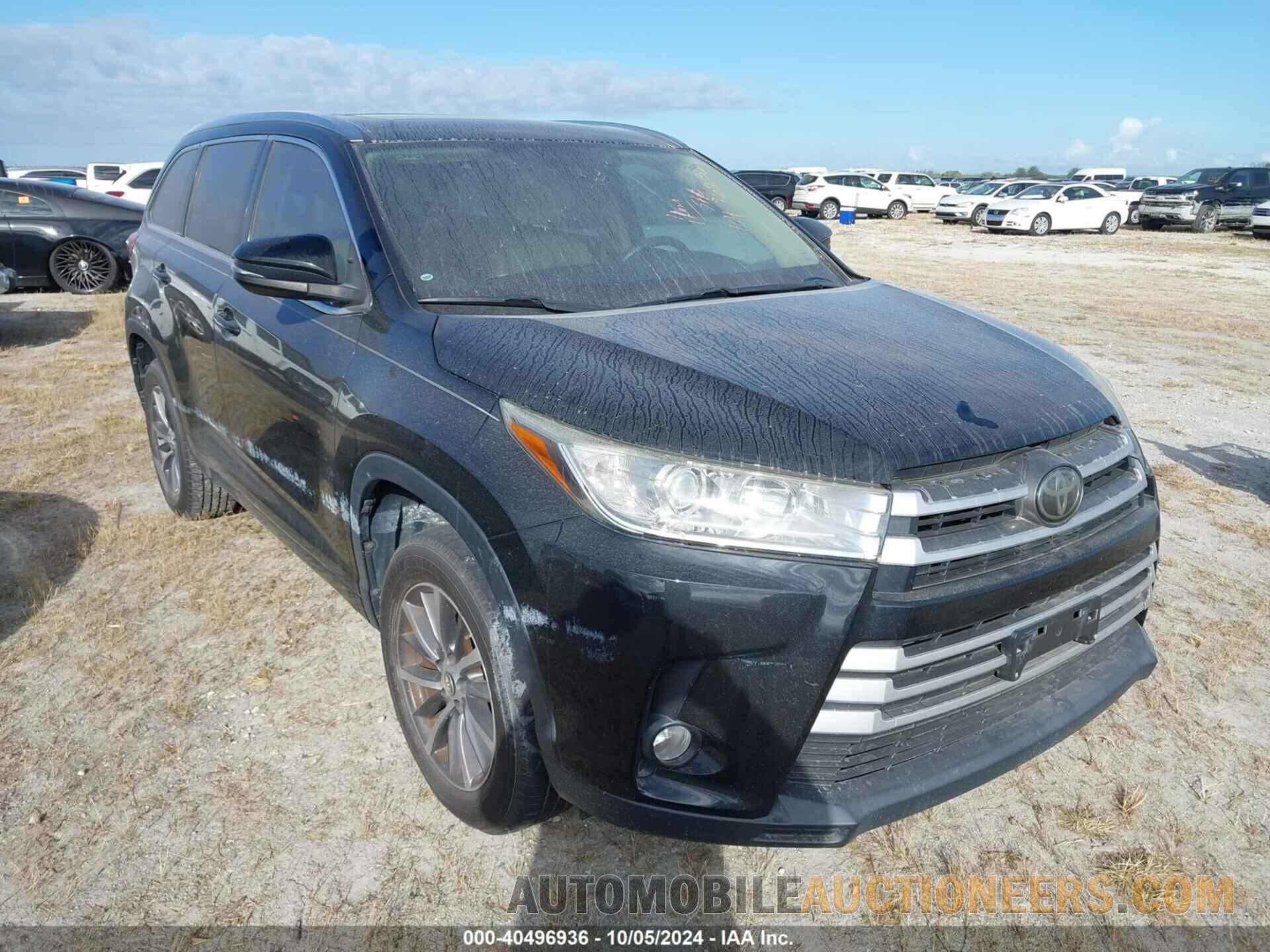 5TDKZRFH2JS272080 TOYOTA HIGHLANDER 2018