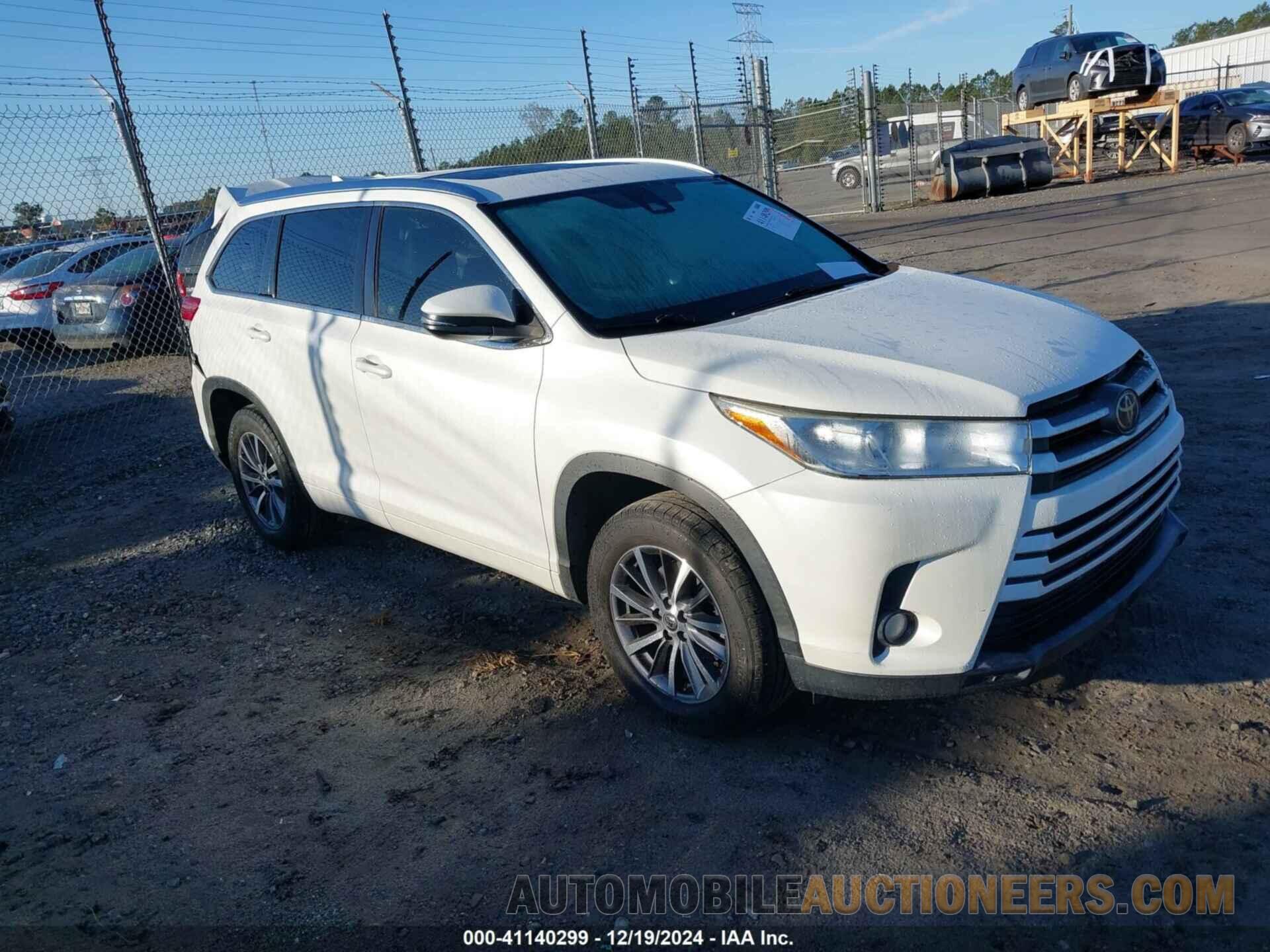 5TDKZRFH2JS527052 TOYOTA HIGHLANDER 2018