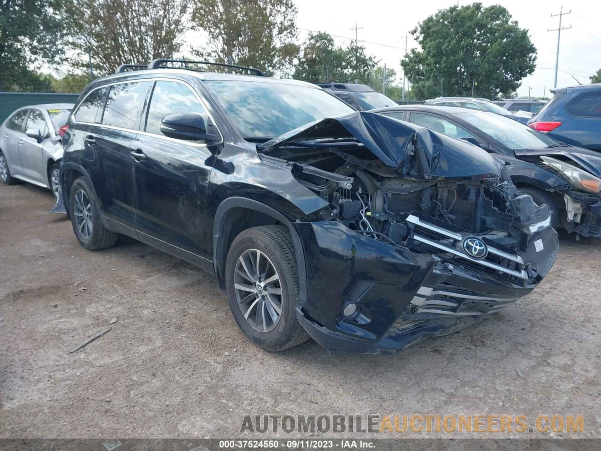 5TDKZRFH2JS529982 TOYOTA HIGHLANDER 2018