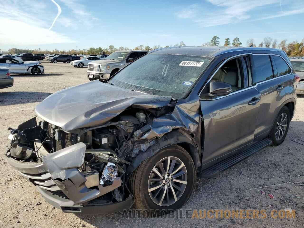 5TDKZRFH2JS531232 TOYOTA HIGHLANDER 2018