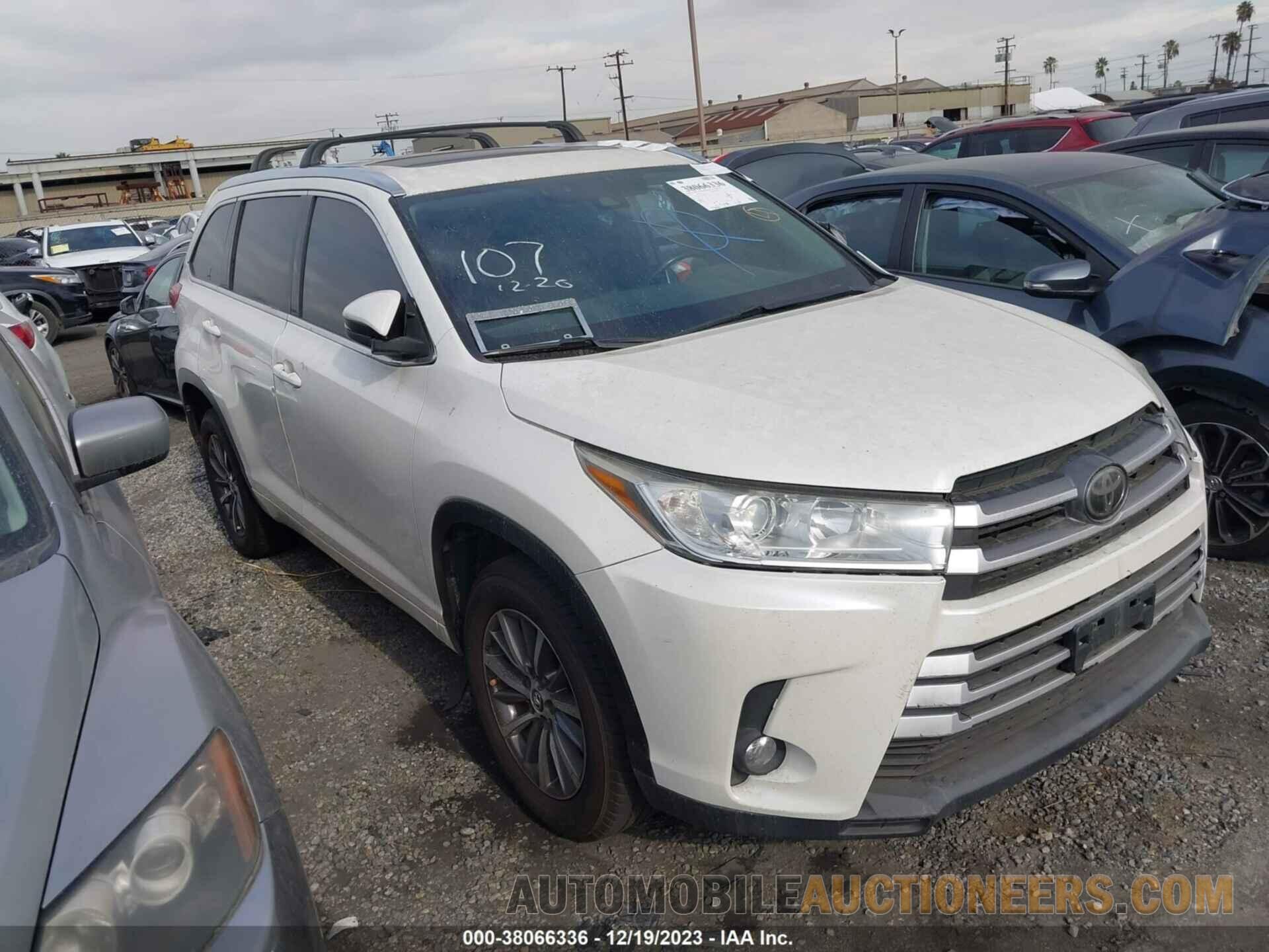 5TDKZRFH2JS538066 TOYOTA HIGHLANDER 2018