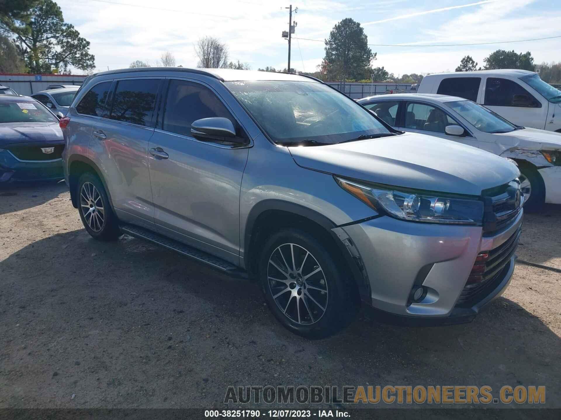 5TDKZRFH2JS538570 TOYOTA HIGHLANDER 2018