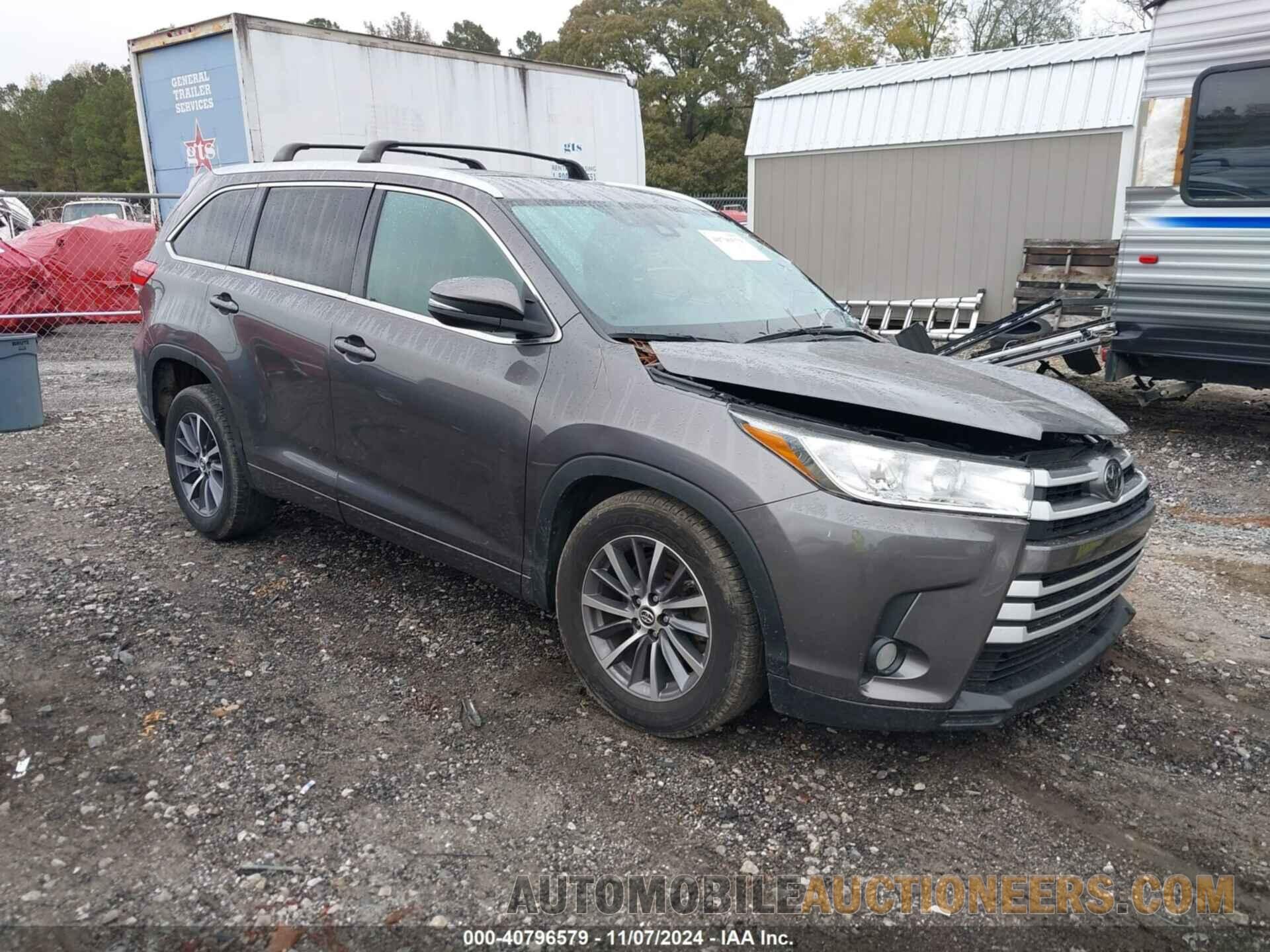 5TDKZRFH2JS541341 TOYOTA HIGHLANDER 2018