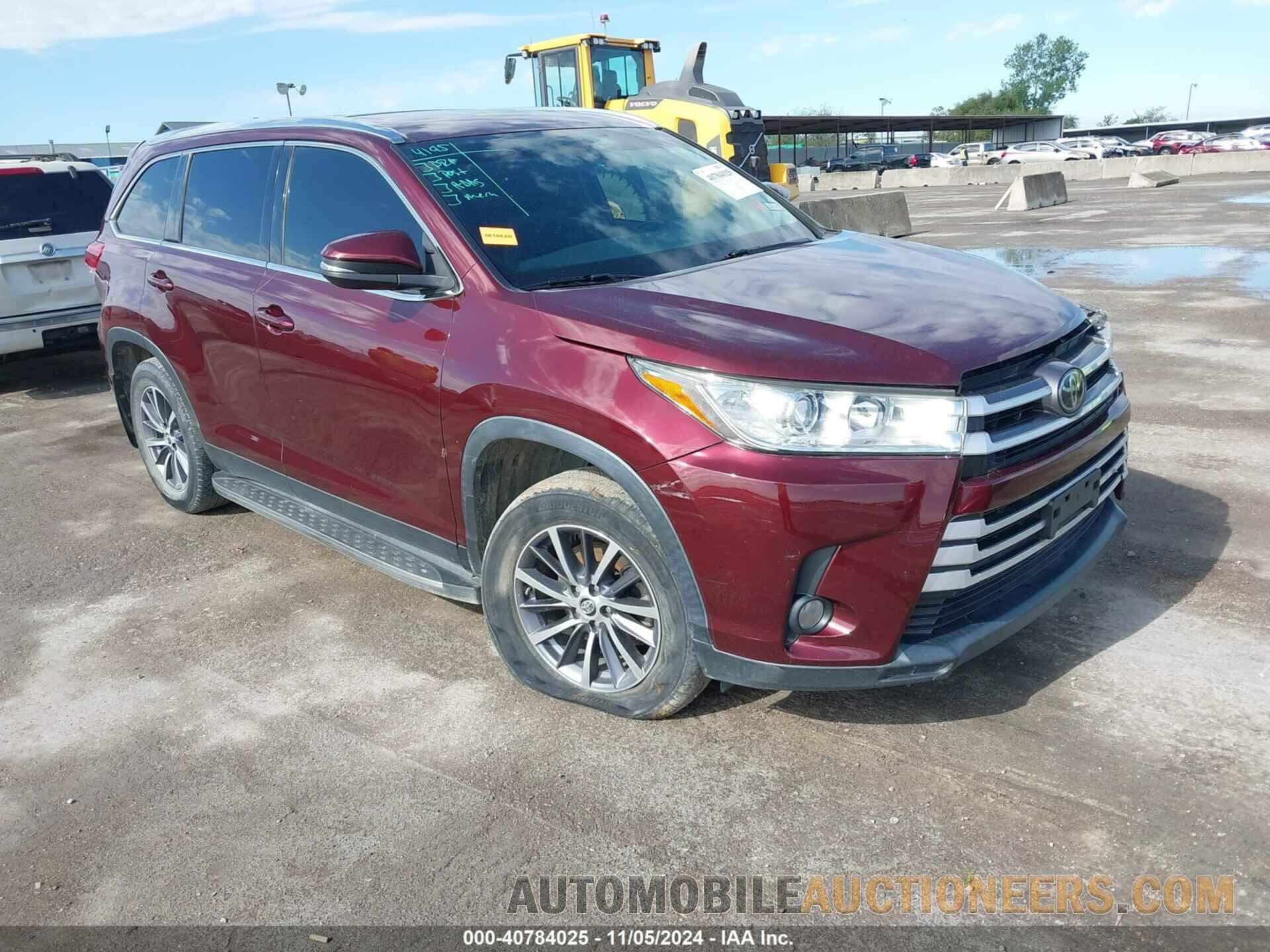 5TDKZRFH2KS294095 TOYOTA HIGHLANDER 2019