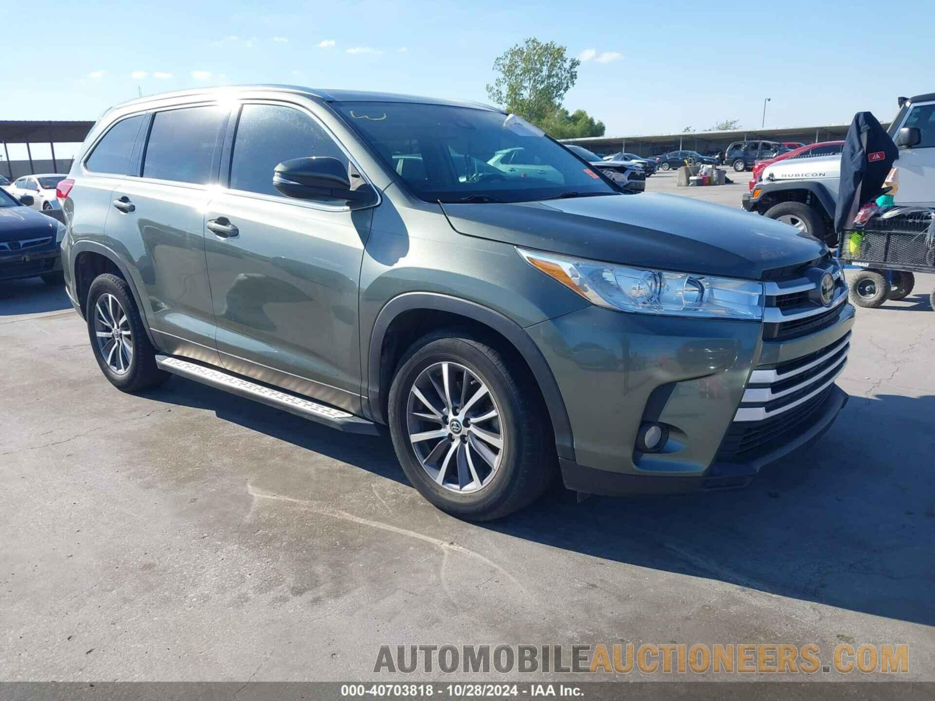 5TDKZRFH2KS296011 TOYOTA HIGHLANDER 2019