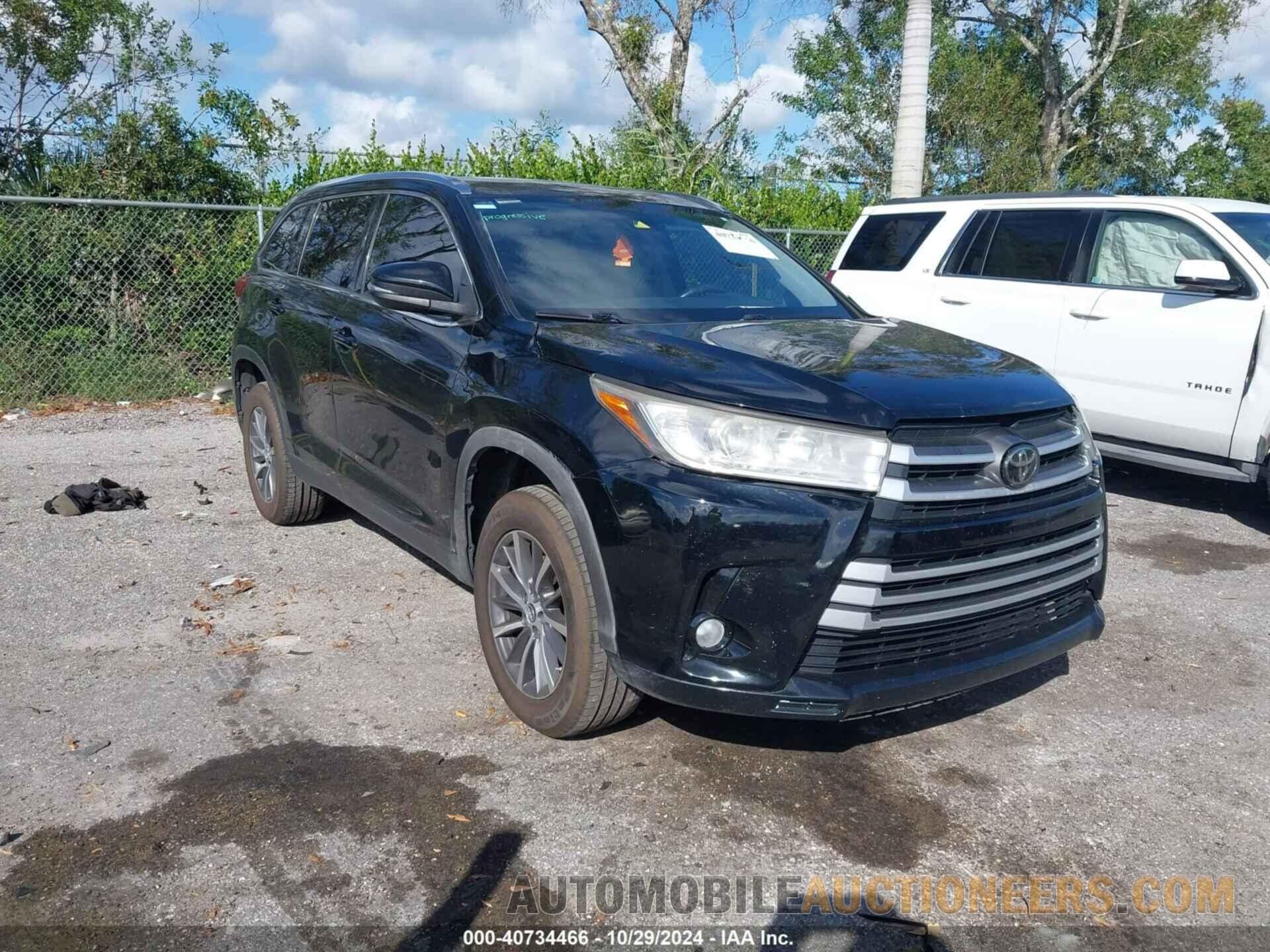 5TDKZRFH2KS311719 TOYOTA HIGHLANDER 2019