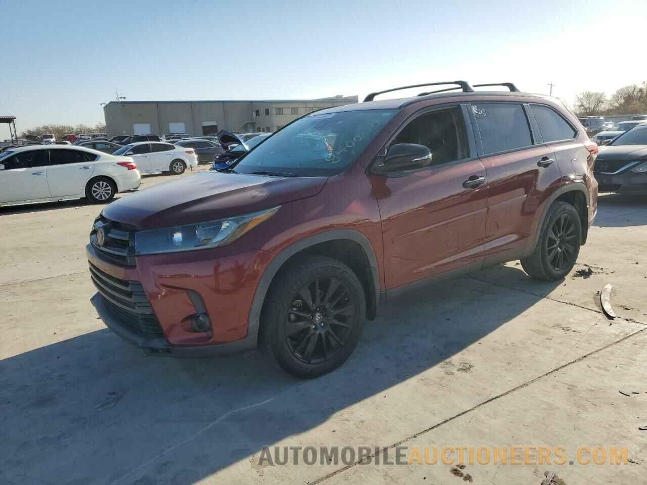 5TDKZRFH2KS312921 TOYOTA HIGHLANDER 2019