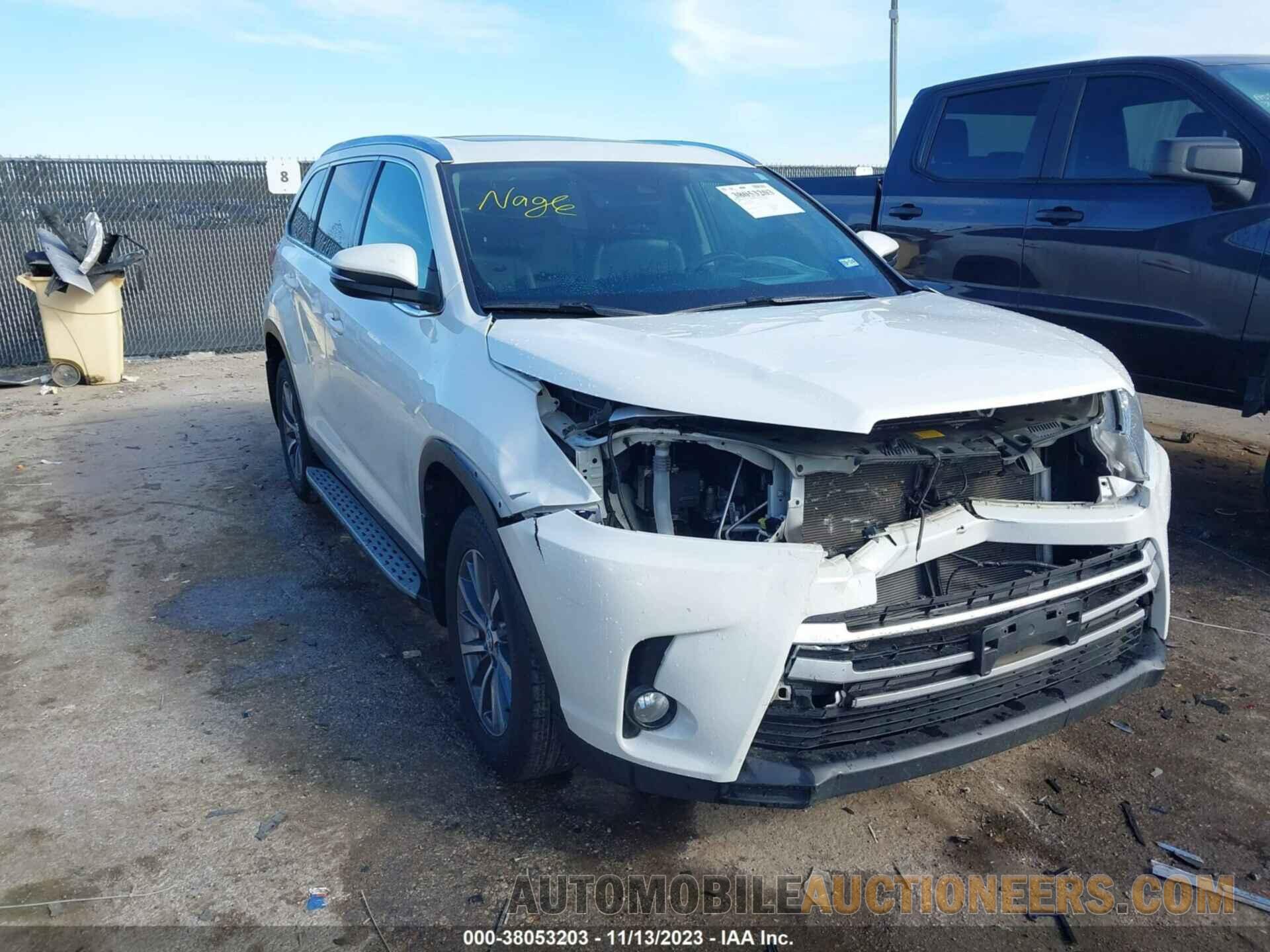 5TDKZRFH2KS324082 TOYOTA HIGHLANDER 2019