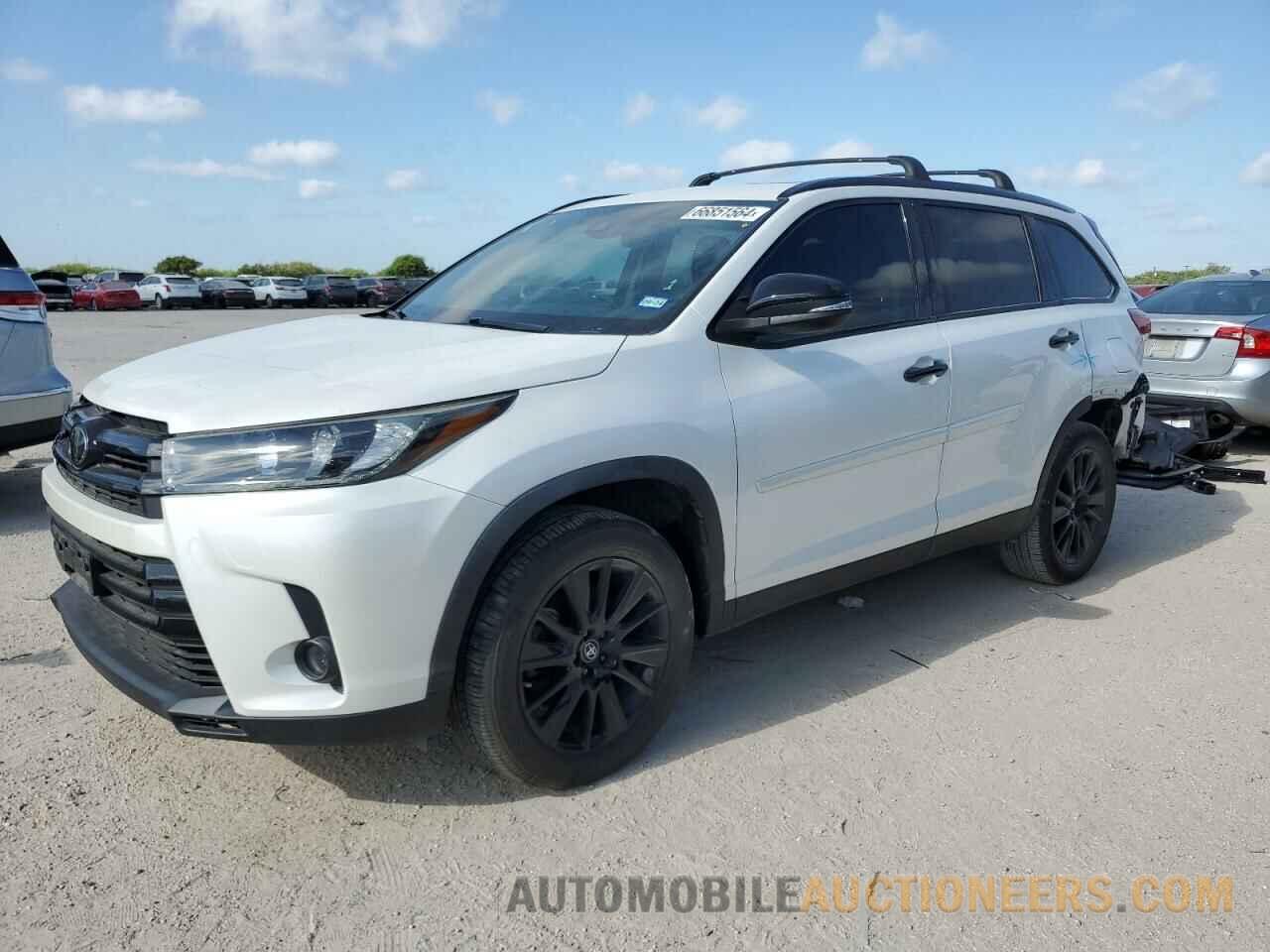 5TDKZRFH2KS331498 TOYOTA HIGHLANDER 2019