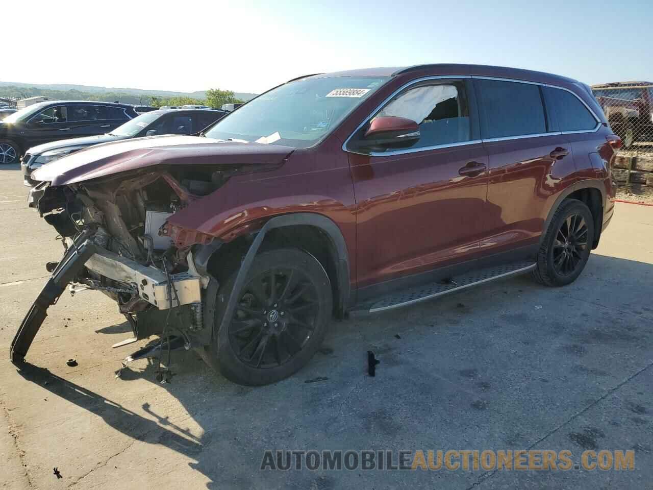 5TDKZRFH2KS352559 TOYOTA HIGHLANDER 2019