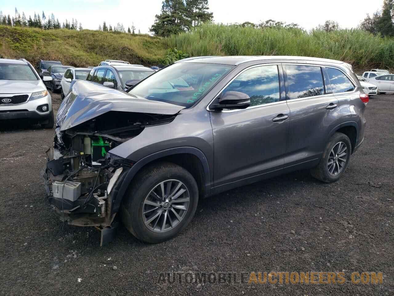 5TDKZRFH2KS356210 TOYOTA HIGHLANDER 2019