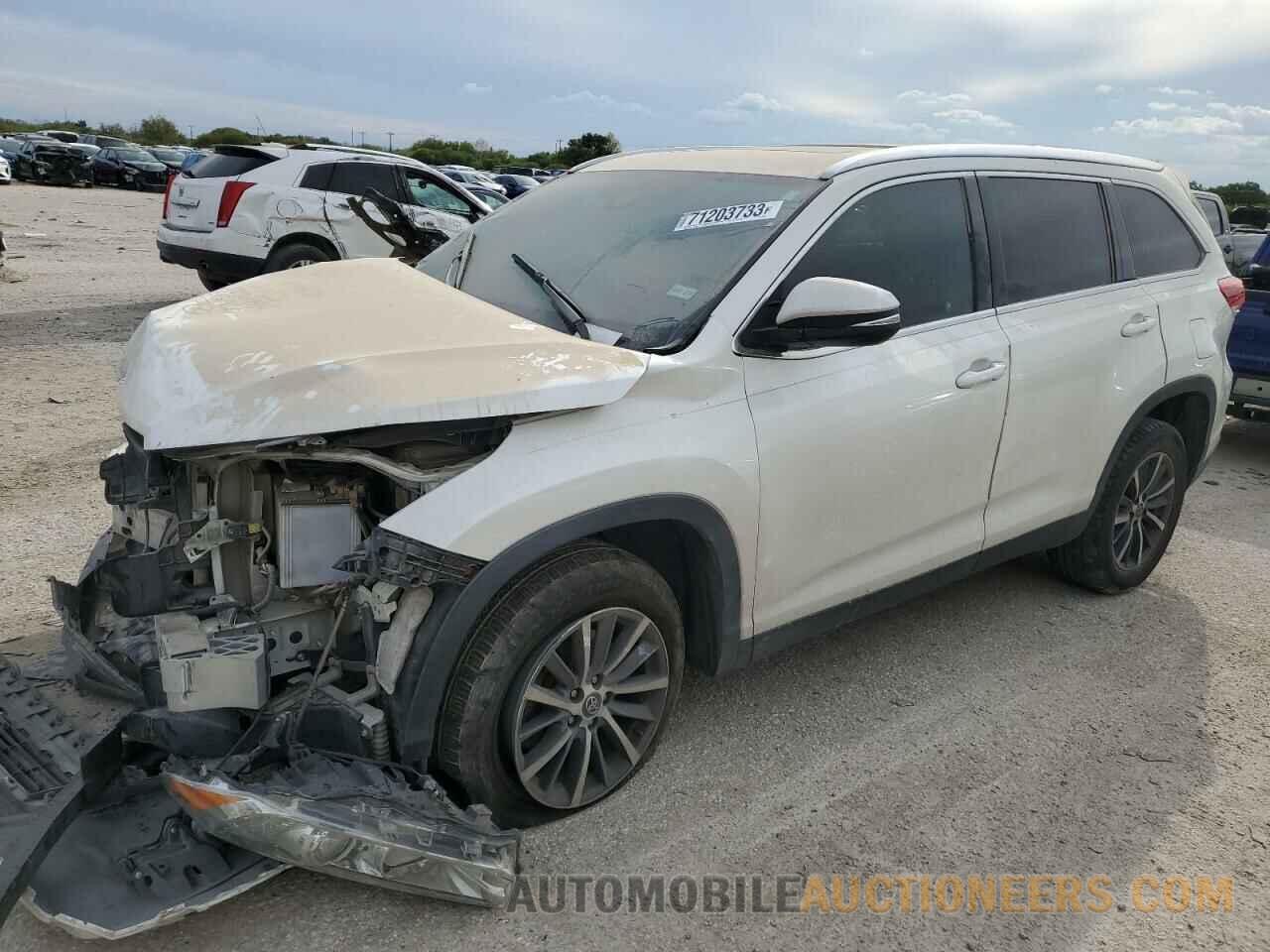 5TDKZRFH2KS553930 TOYOTA HIGHLANDER 2019