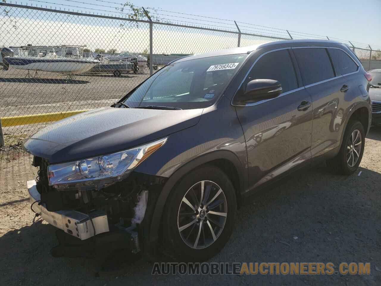 5TDKZRFH2KS560568 TOYOTA HIGHLANDER 2019