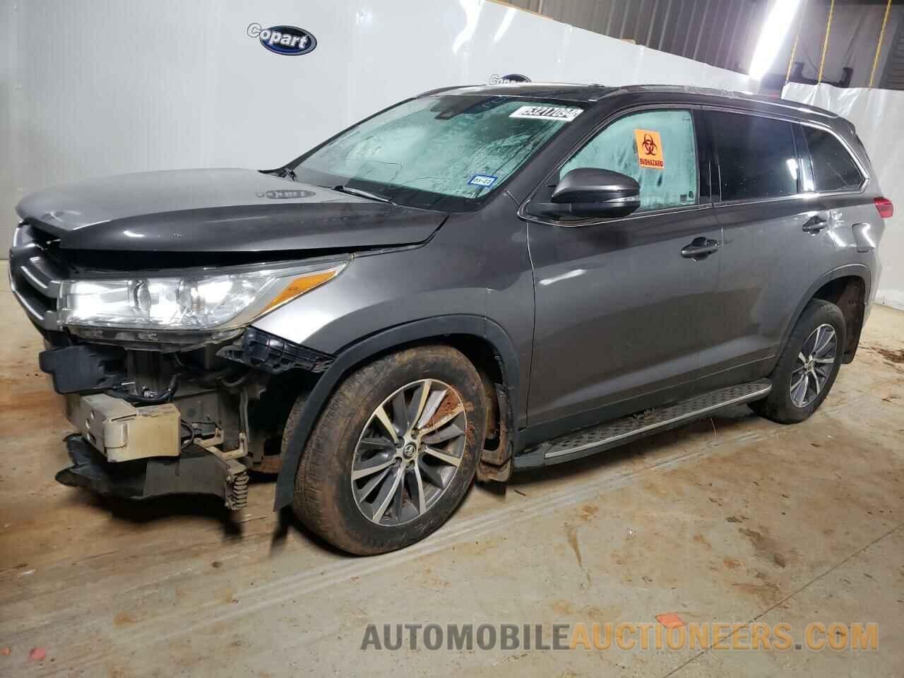 5TDKZRFH2KS562465 TOYOTA HIGHLANDER 2019