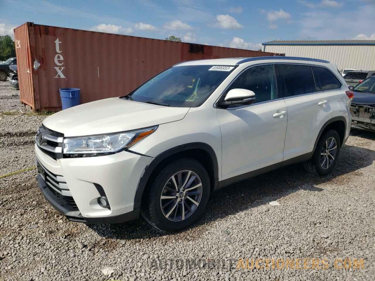 5TDKZRFH2KS562580 TOYOTA HIGHLANDER 2019