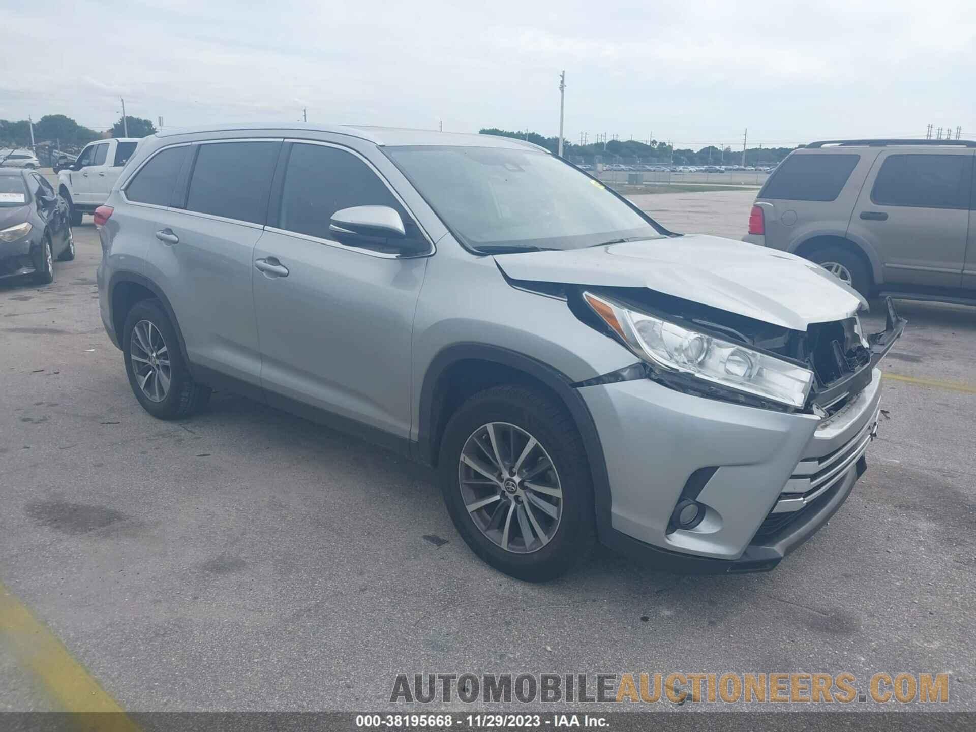 5TDKZRFH2KS564927 TOYOTA HIGHLANDER 2019