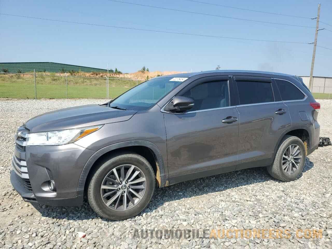 5TDKZRFH2KS566709 TOYOTA HIGHLANDER 2019