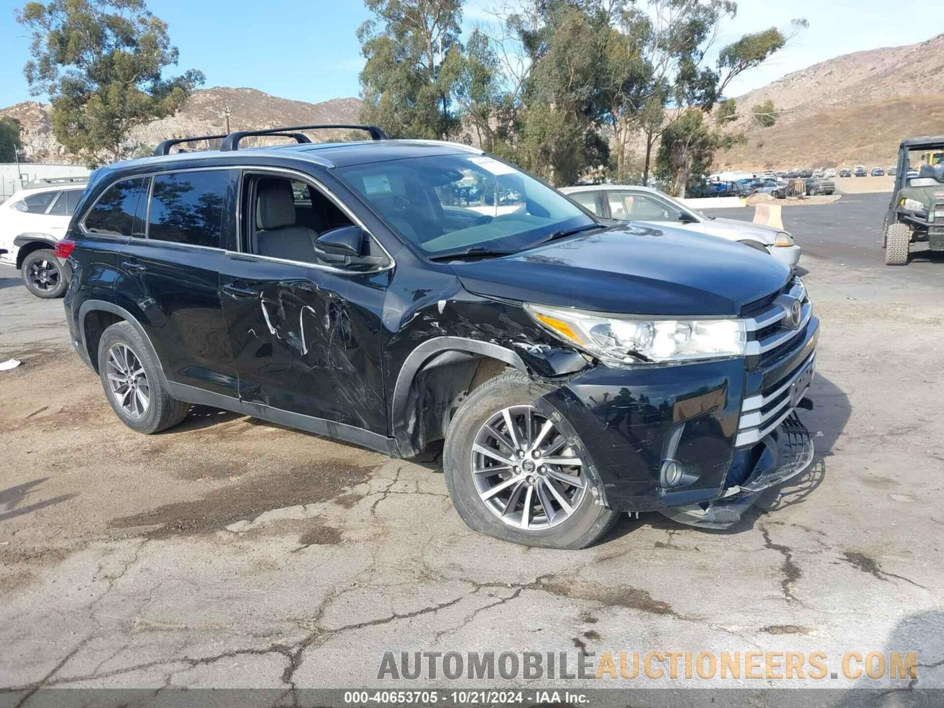 5TDKZRFH2KS568394 TOYOTA HIGHLANDER 2019