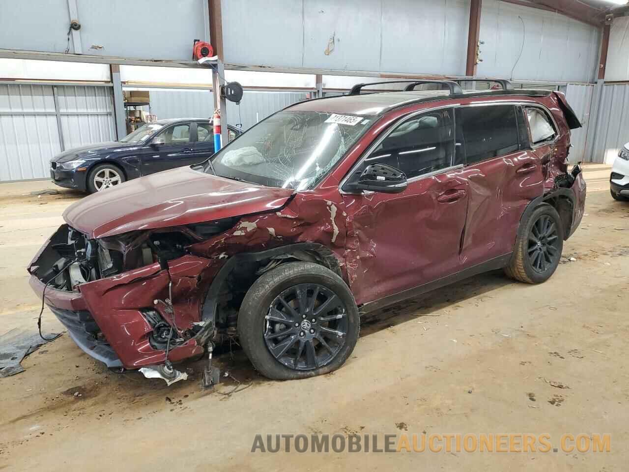 5TDKZRFH2KS570808 TOYOTA HIGHLANDER 2019