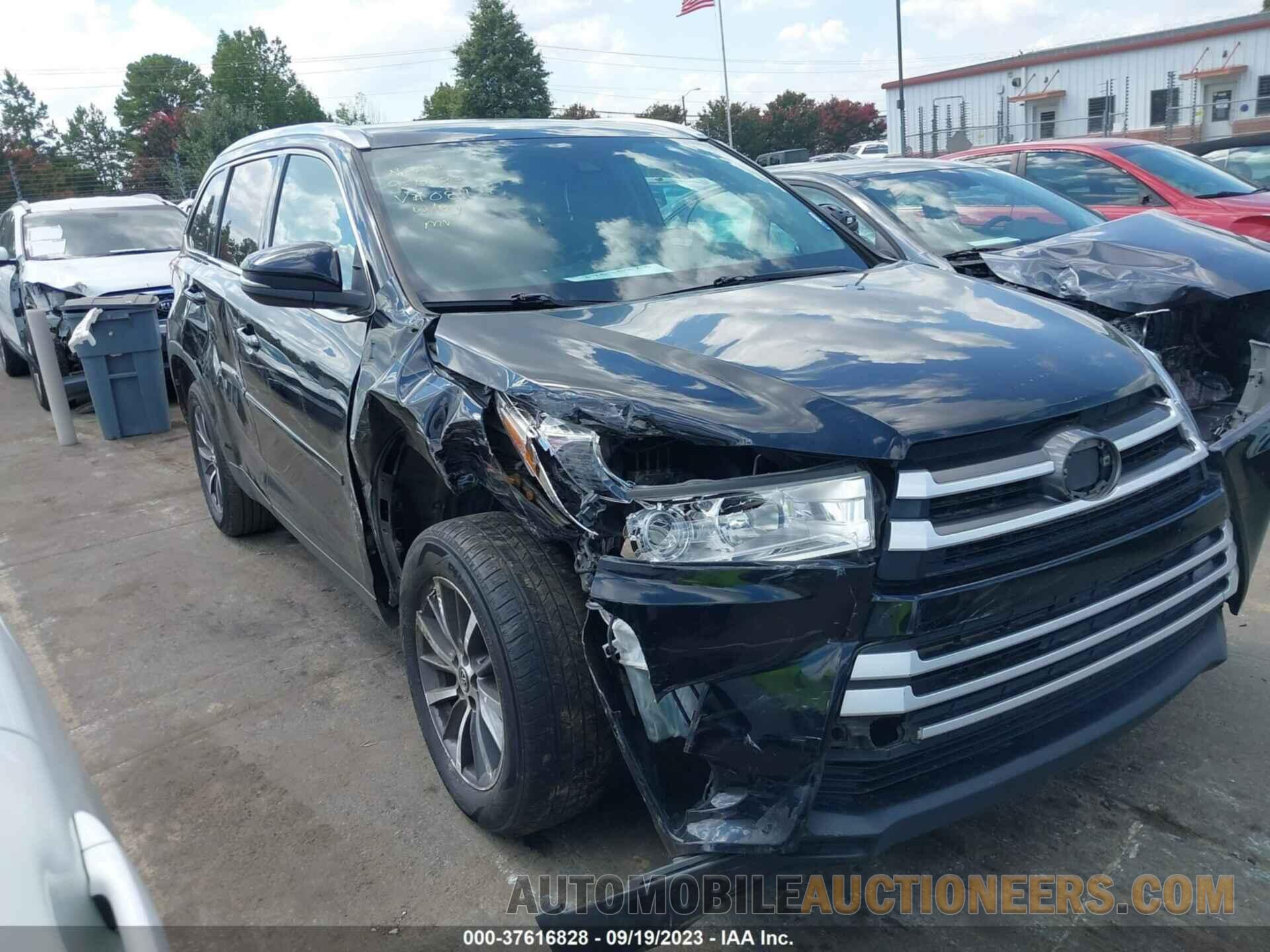 5TDKZRFH2KS570811 TOYOTA HIGHLANDER 2019