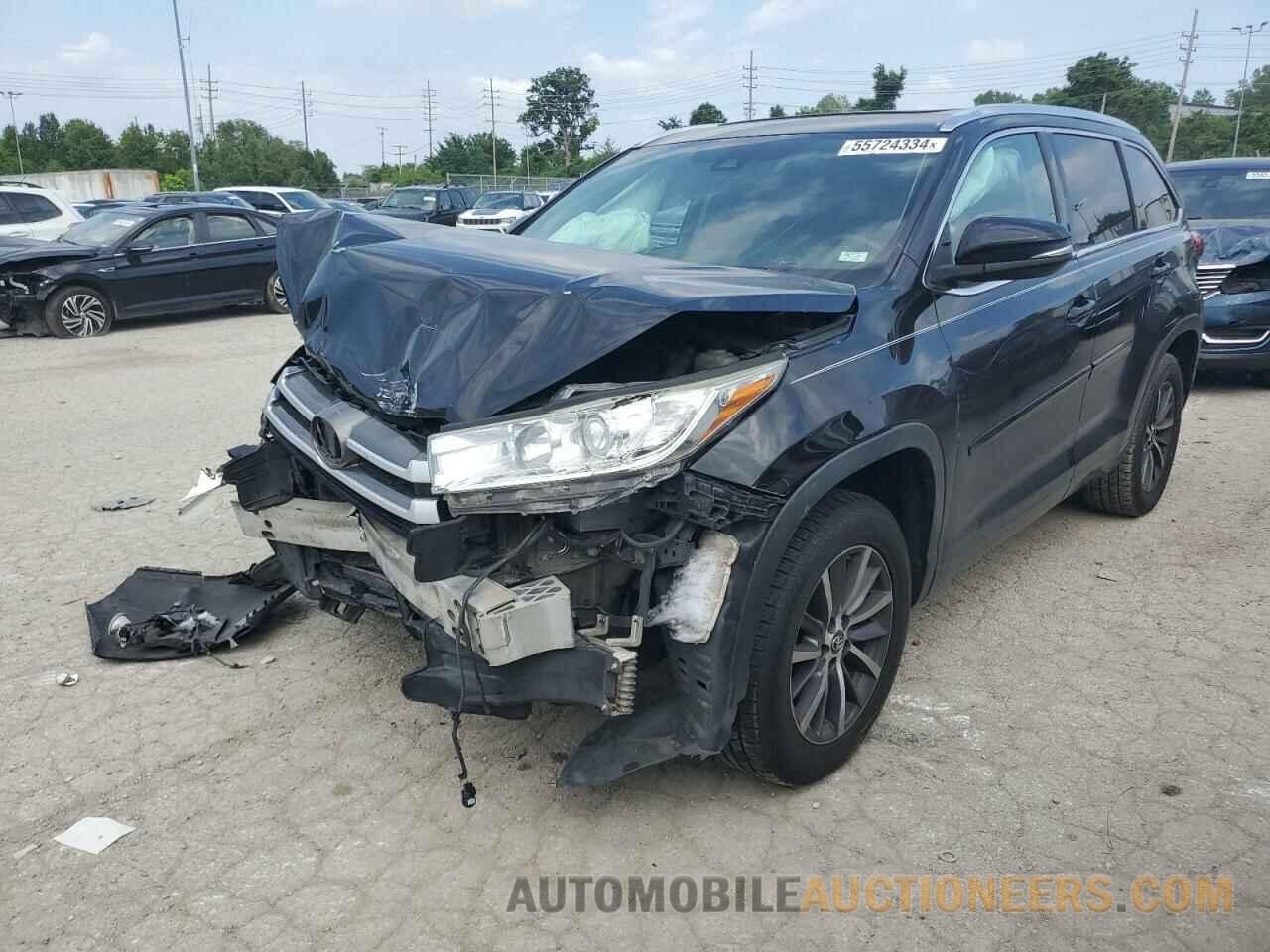 5TDKZRFH3HS198145 TOYOTA HIGHLANDER 2017