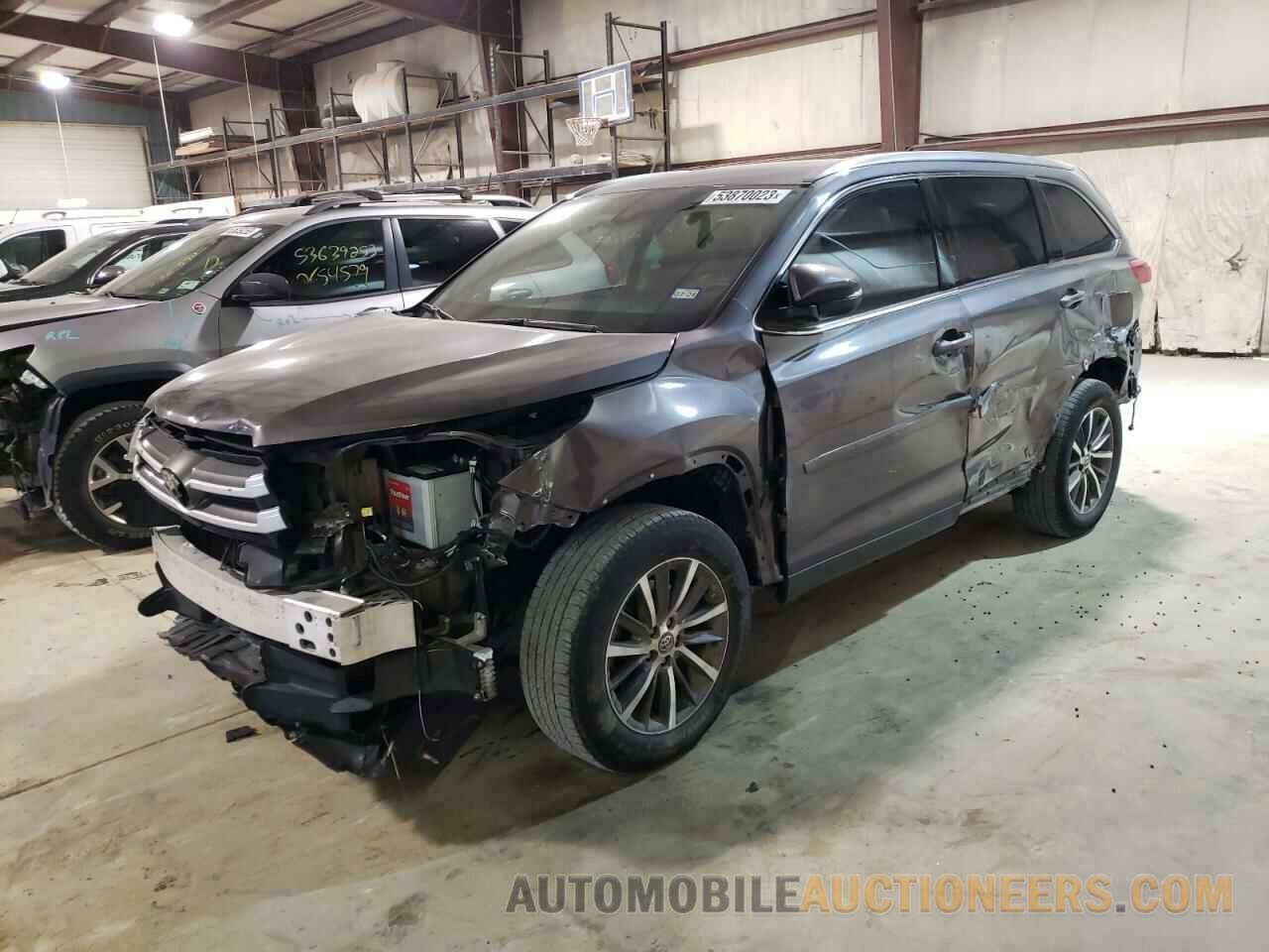 5TDKZRFH3HS205241 TOYOTA HIGHLANDER 2017