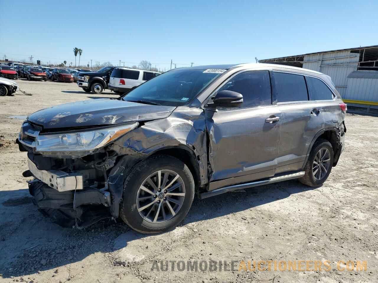 5TDKZRFH3HS507919 TOYOTA HIGHLANDER 2017