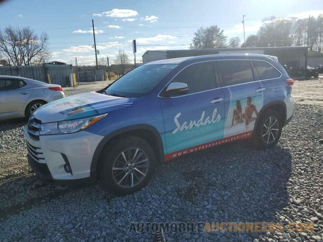 5TDKZRFH3HS510383 TOYOTA HIGHLANDER 2017