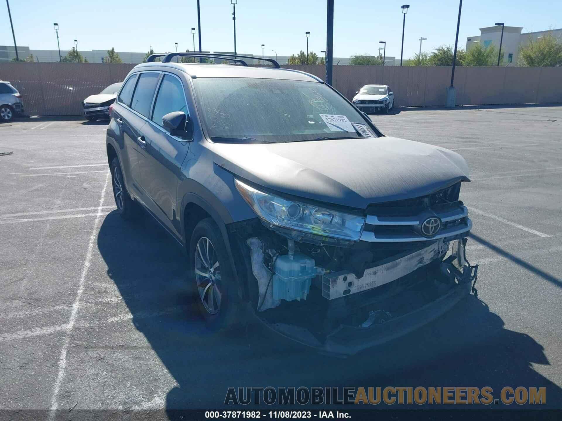 5TDKZRFH3HS515163 TOYOTA HIGHLANDER 2017