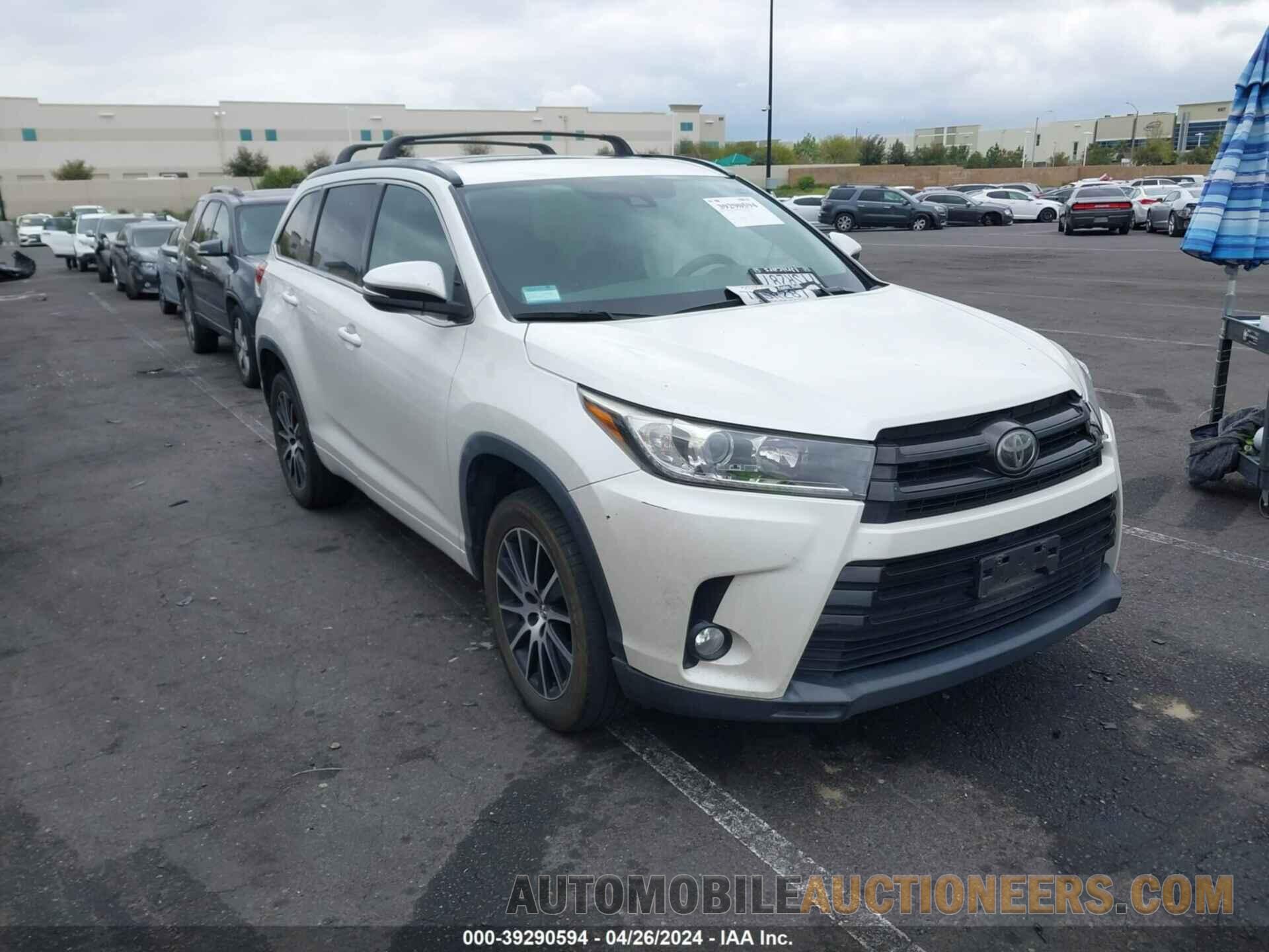 5TDKZRFH3HS515776 TOYOTA HIGHLANDER 2017