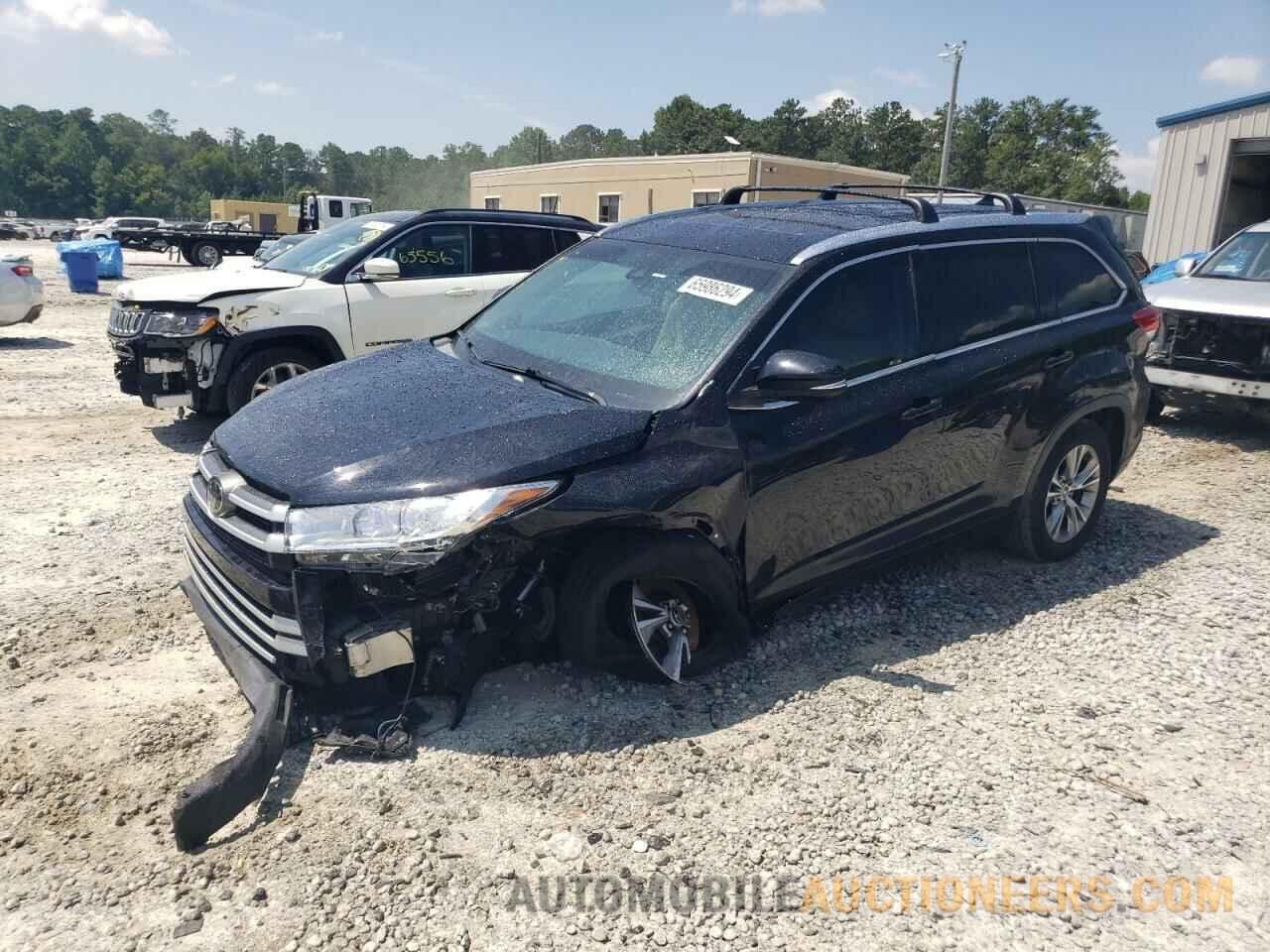 5TDKZRFH3HS517088 TOYOTA HIGHLANDER 2017