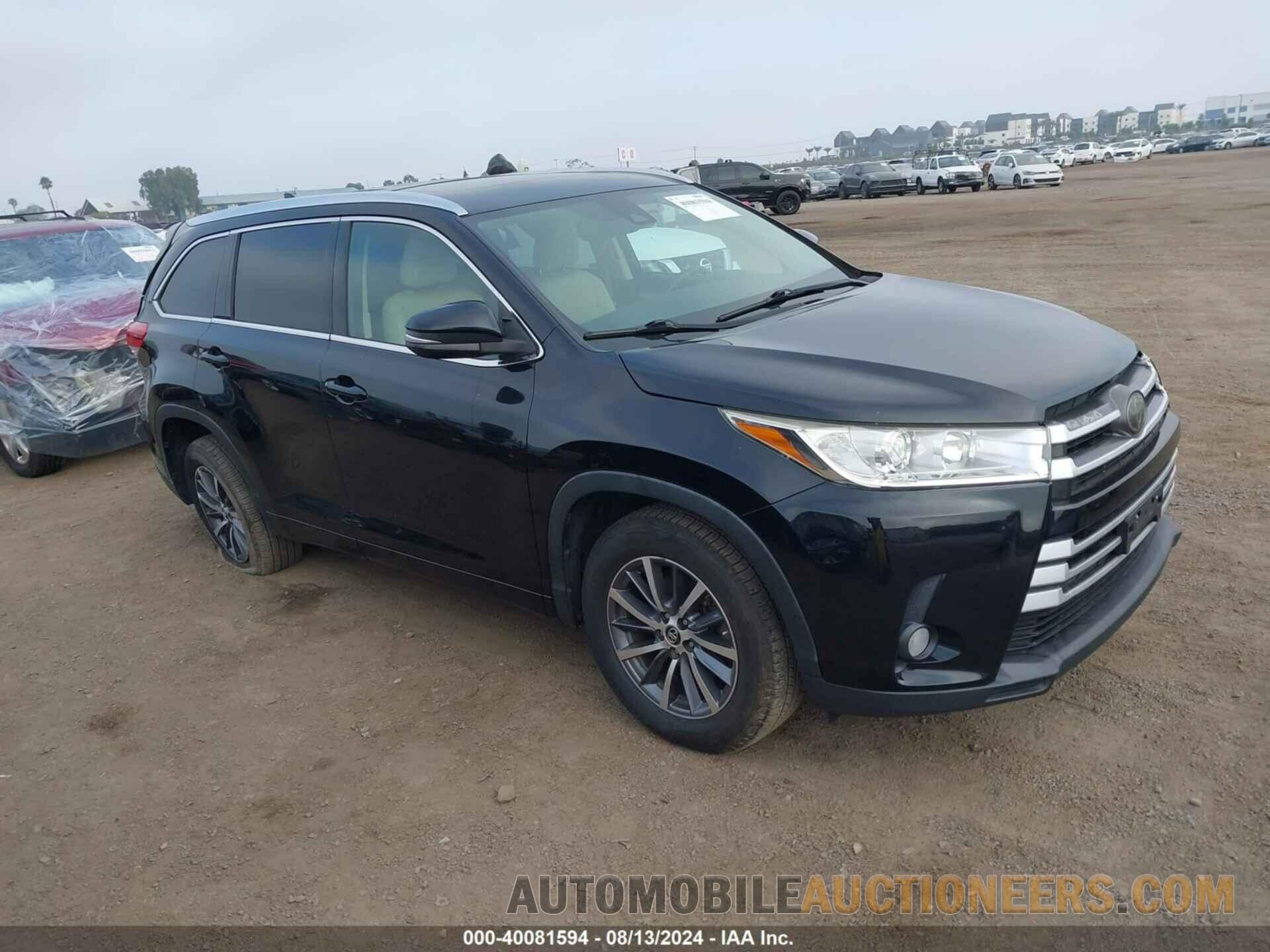 5TDKZRFH3HS518533 TOYOTA HIGHLANDER 2017