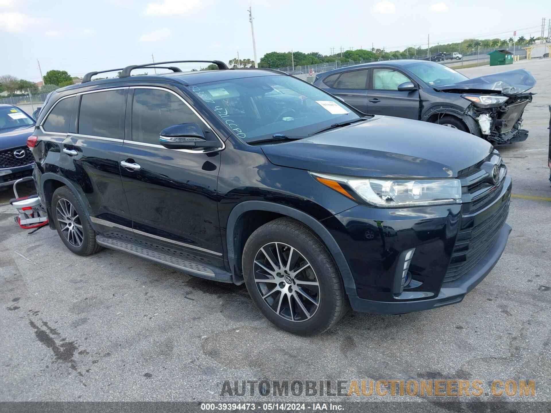 5TDKZRFH3HS523487 TOYOTA HIGHLANDER 2017