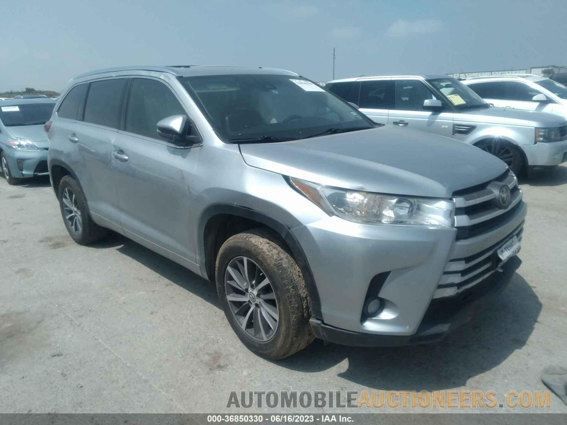 5TDKZRFH3JS279295 TOYOTA HIGHLANDER 2018