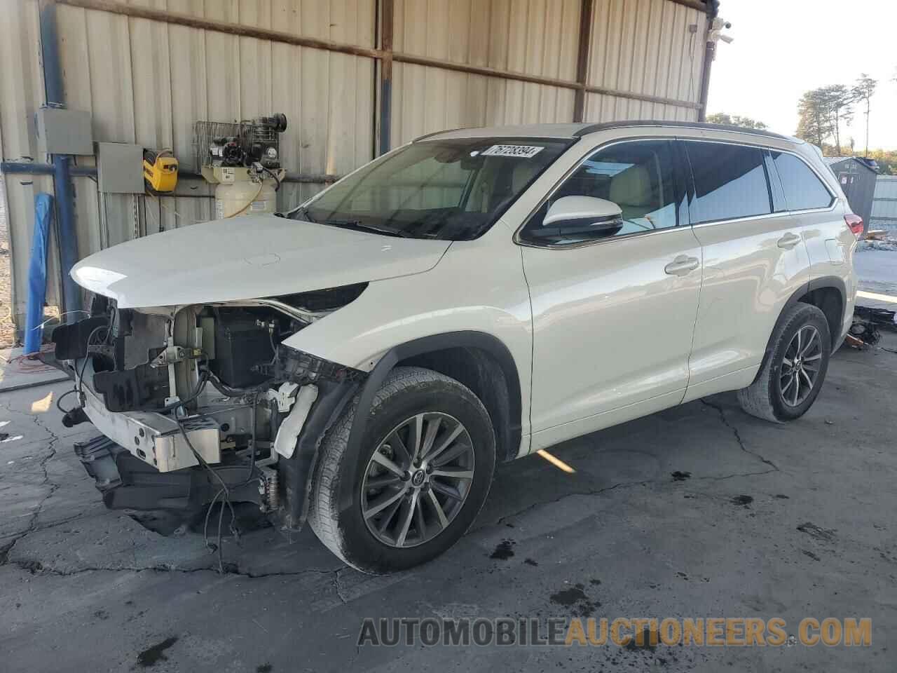 5TDKZRFH3JS536648 TOYOTA HIGHLANDER 2018