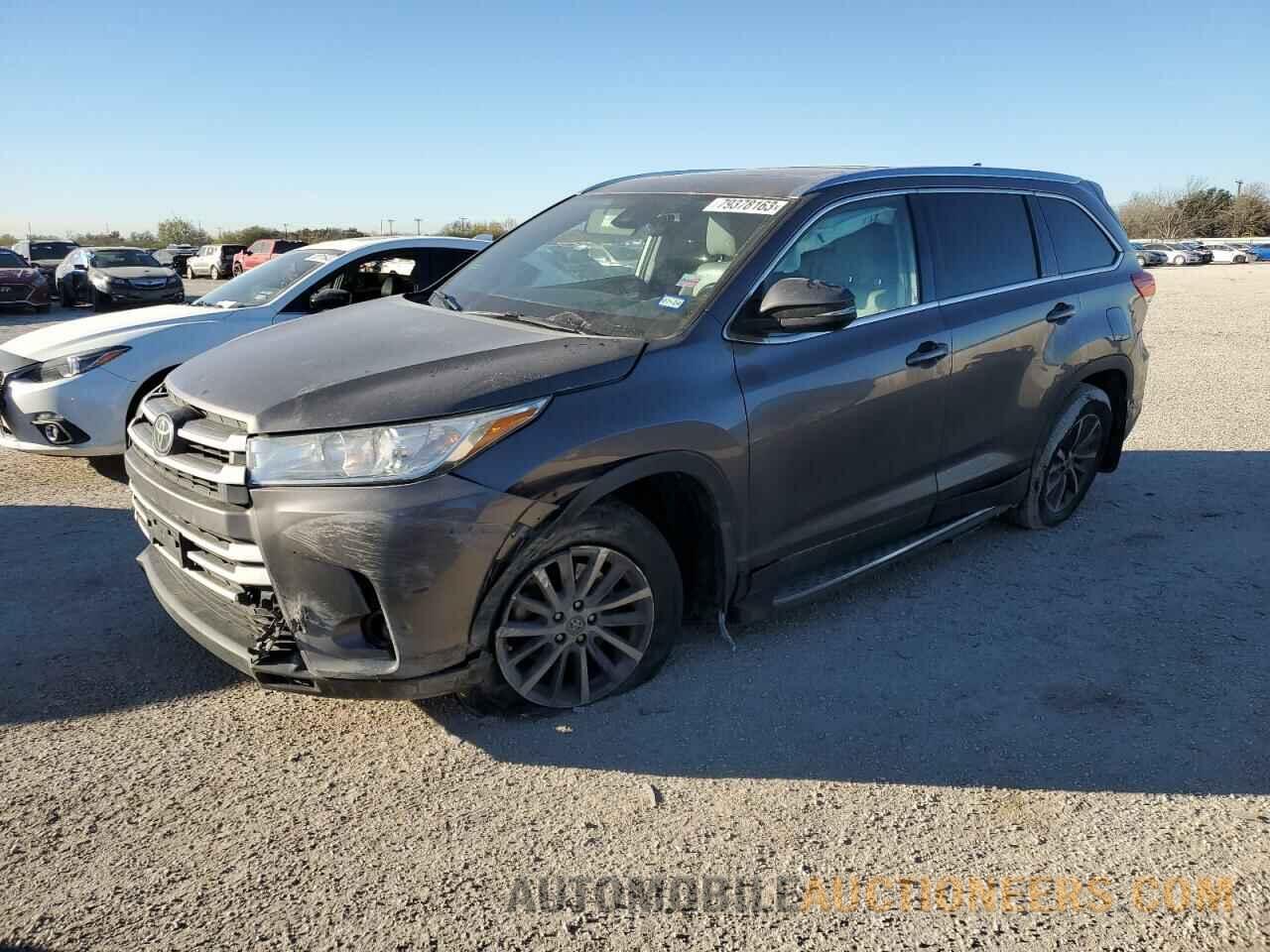 5TDKZRFH3KS304178 TOYOTA HIGHLANDER 2019