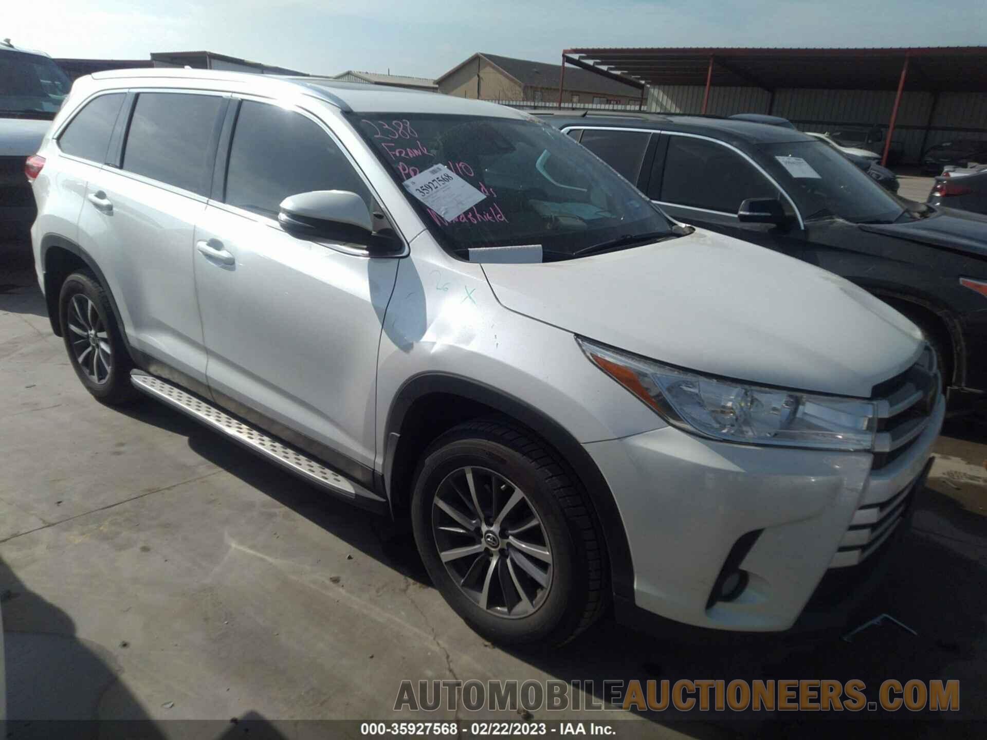 5TDKZRFH3KS309056 TOYOTA HIGHLANDER 2019