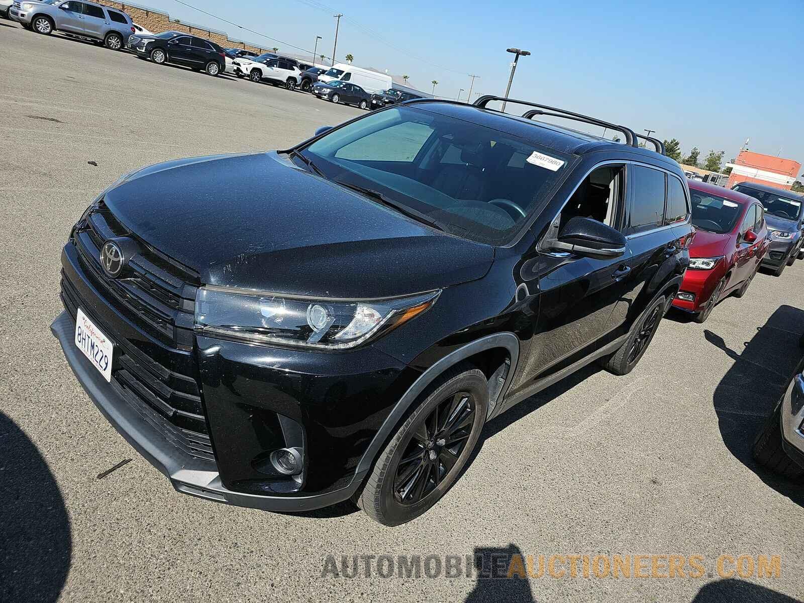 5TDKZRFH3KS312216 Toyota Highlander 2019