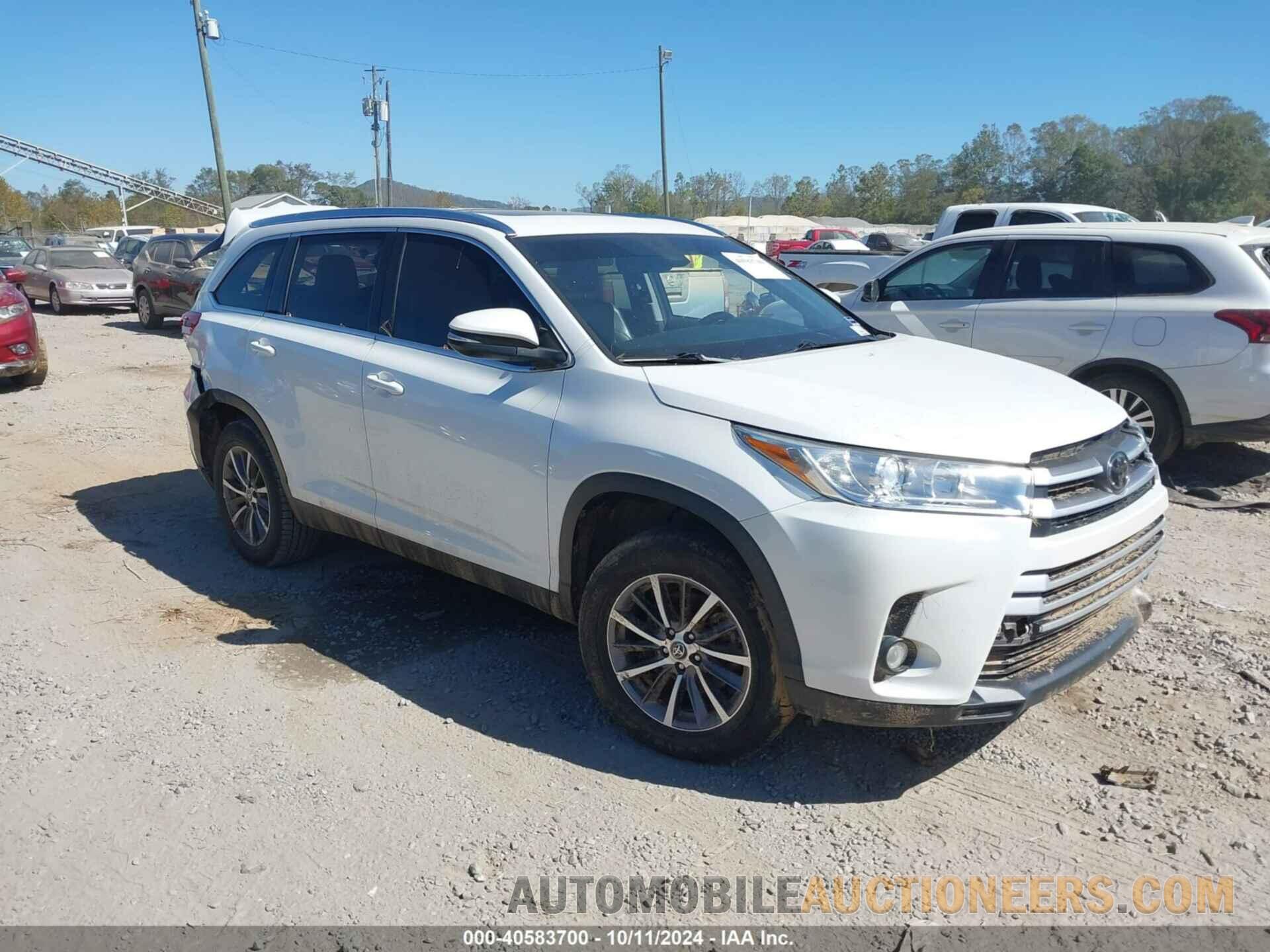 5TDKZRFH3KS325421 TOYOTA HIGHLANDER 2019