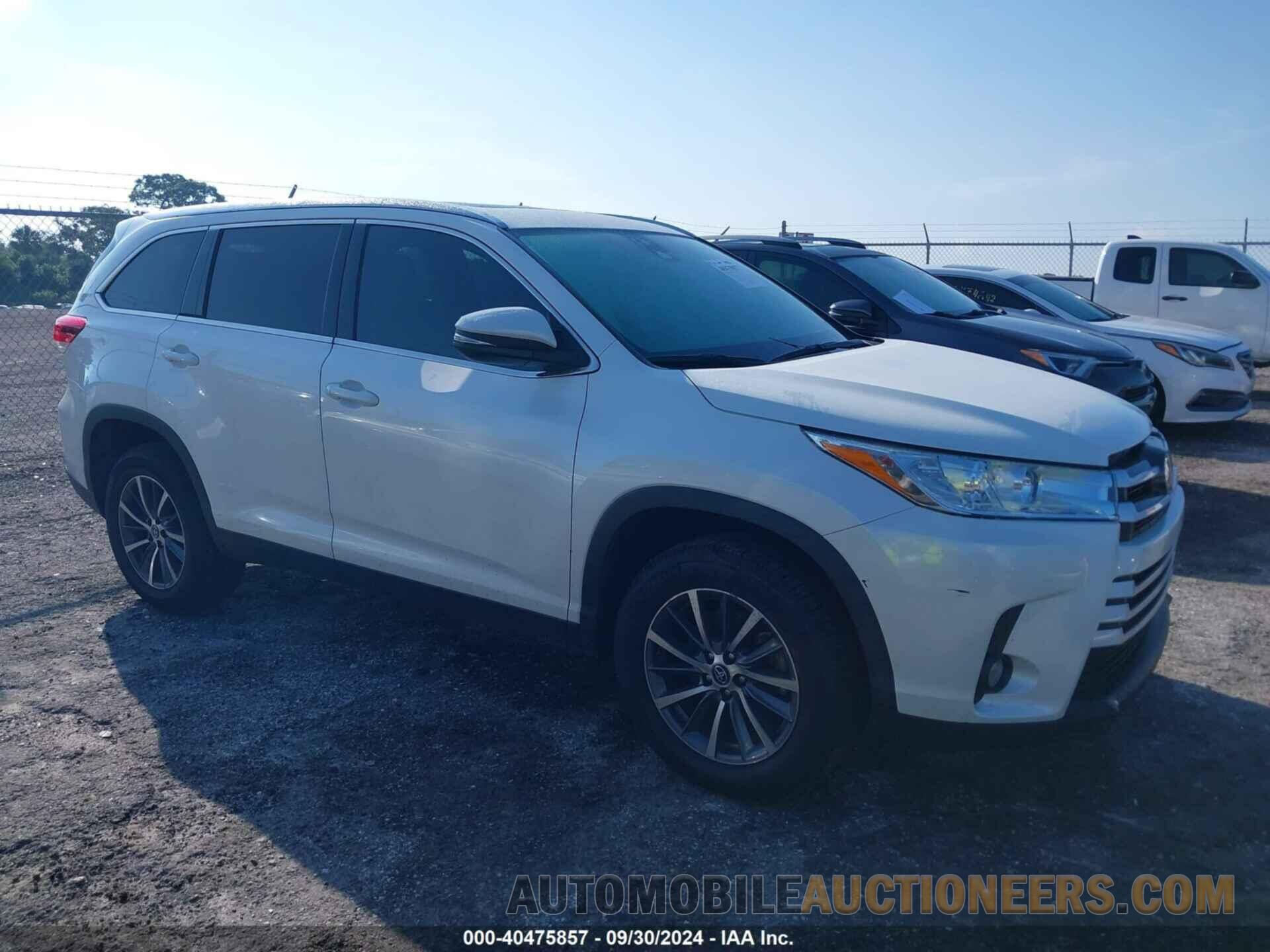 5TDKZRFH3KS330294 TOYOTA HIGHLANDER 2019