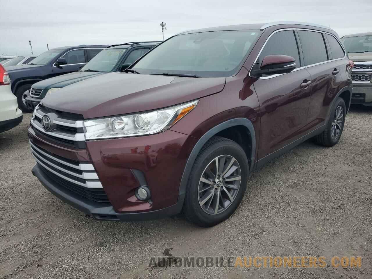 5TDKZRFH3KS346124 TOYOTA HIGHLANDER 2019