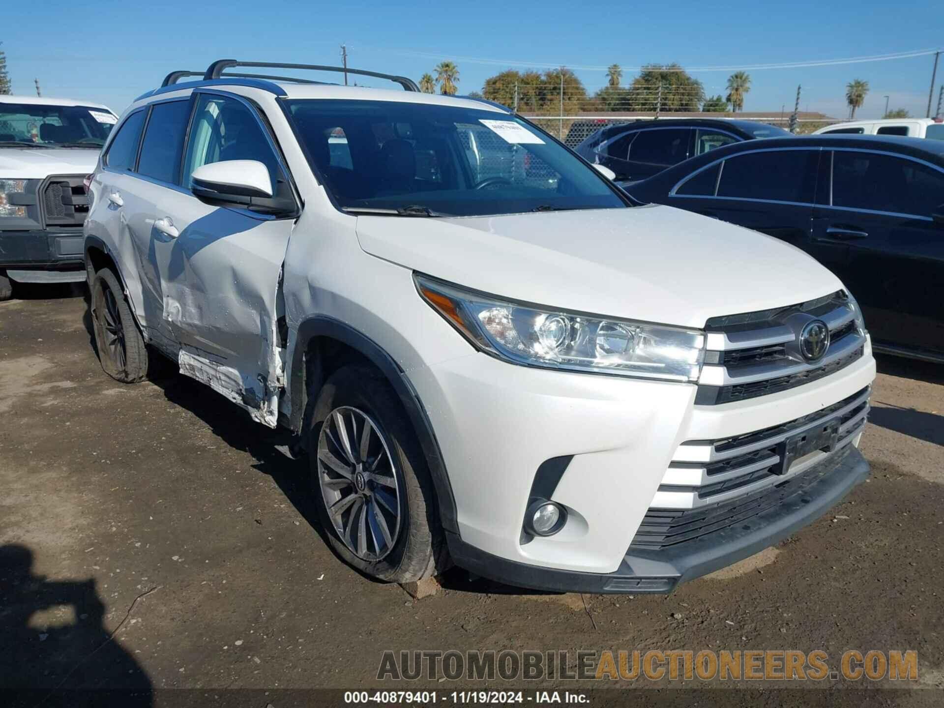 5TDKZRFH3KS350125 TOYOTA HIGHLANDER 2019