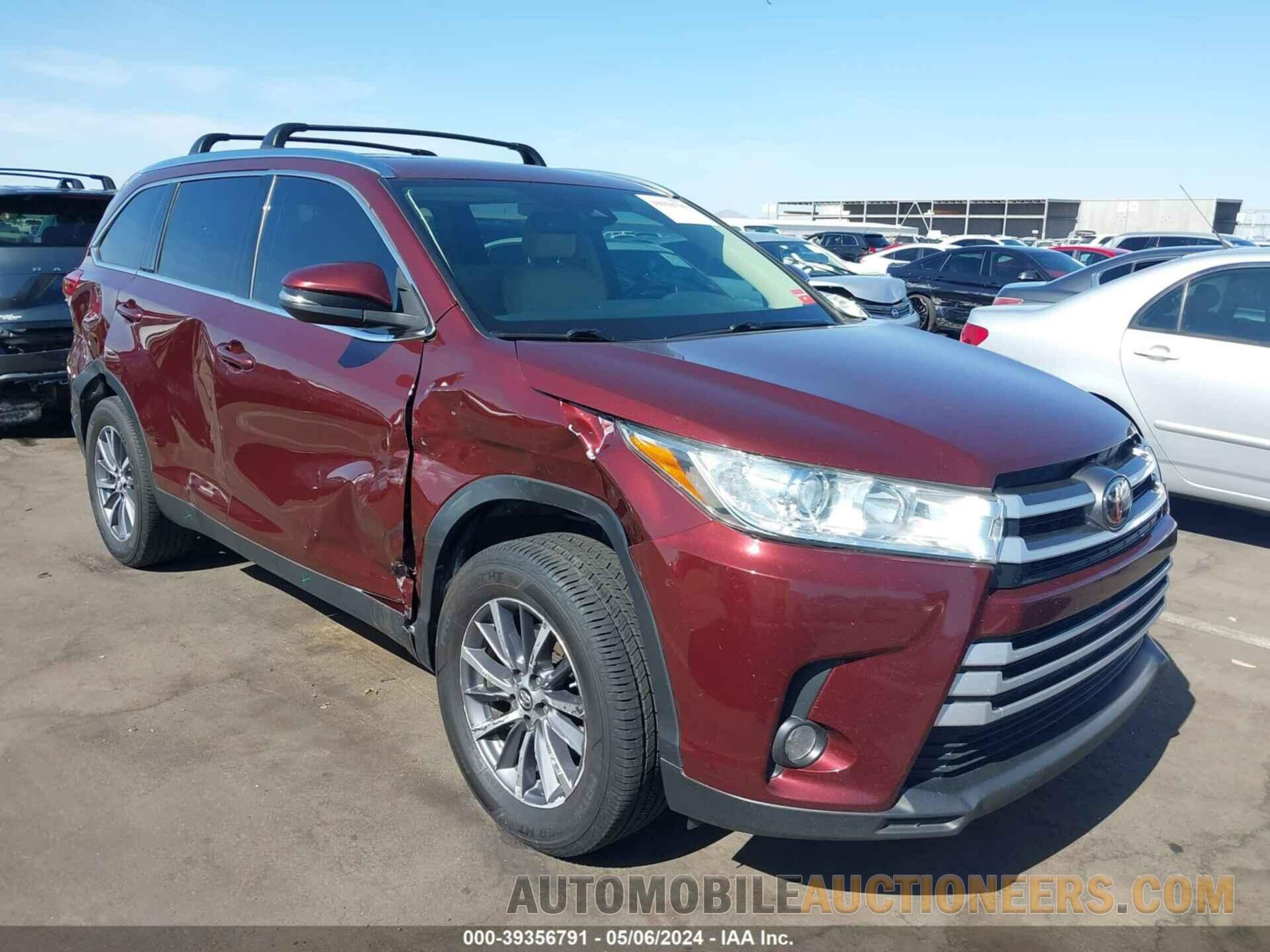 5TDKZRFH3KS350528 TOYOTA HIGHLANDER 2019