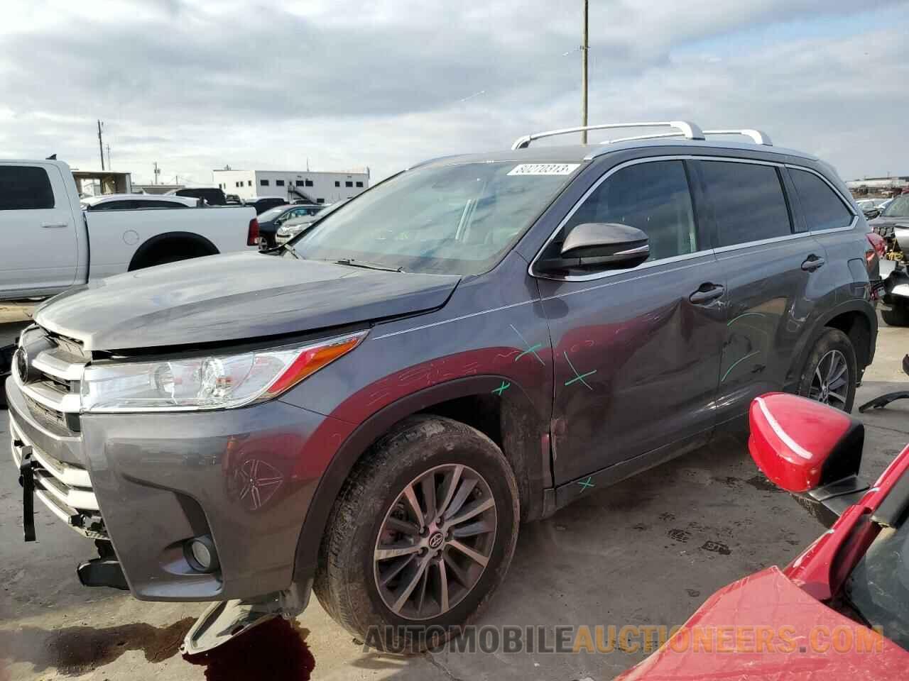 5TDKZRFH3KS356202 TOYOTA HIGHLANDER 2019