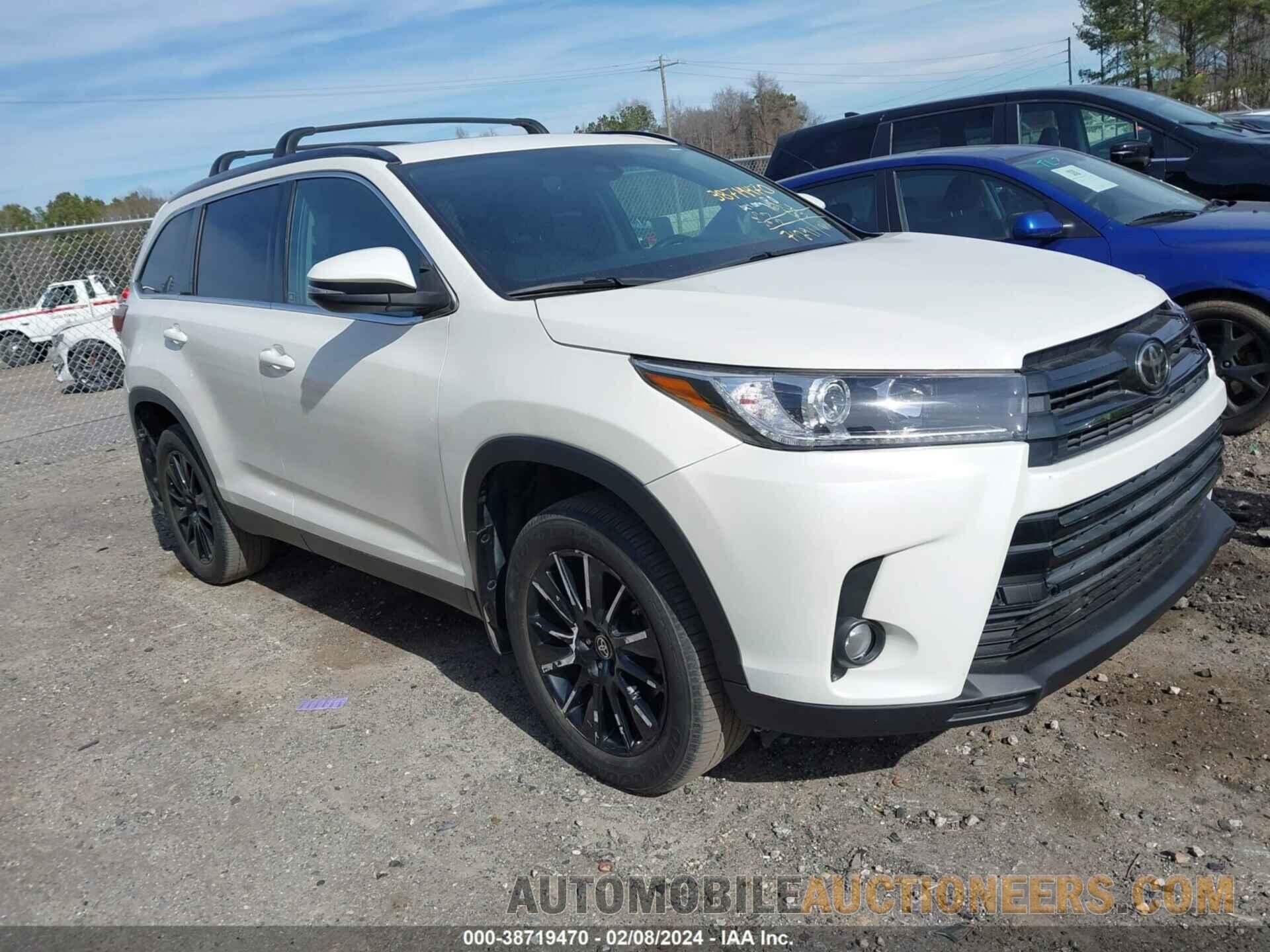 5TDKZRFH3KS367720 TOYOTA HIGHLANDER 2019