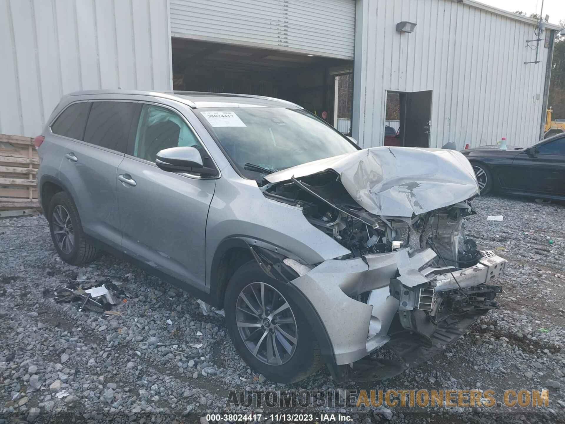 5TDKZRFH3KS556366 TOYOTA HIGHLANDER 2019