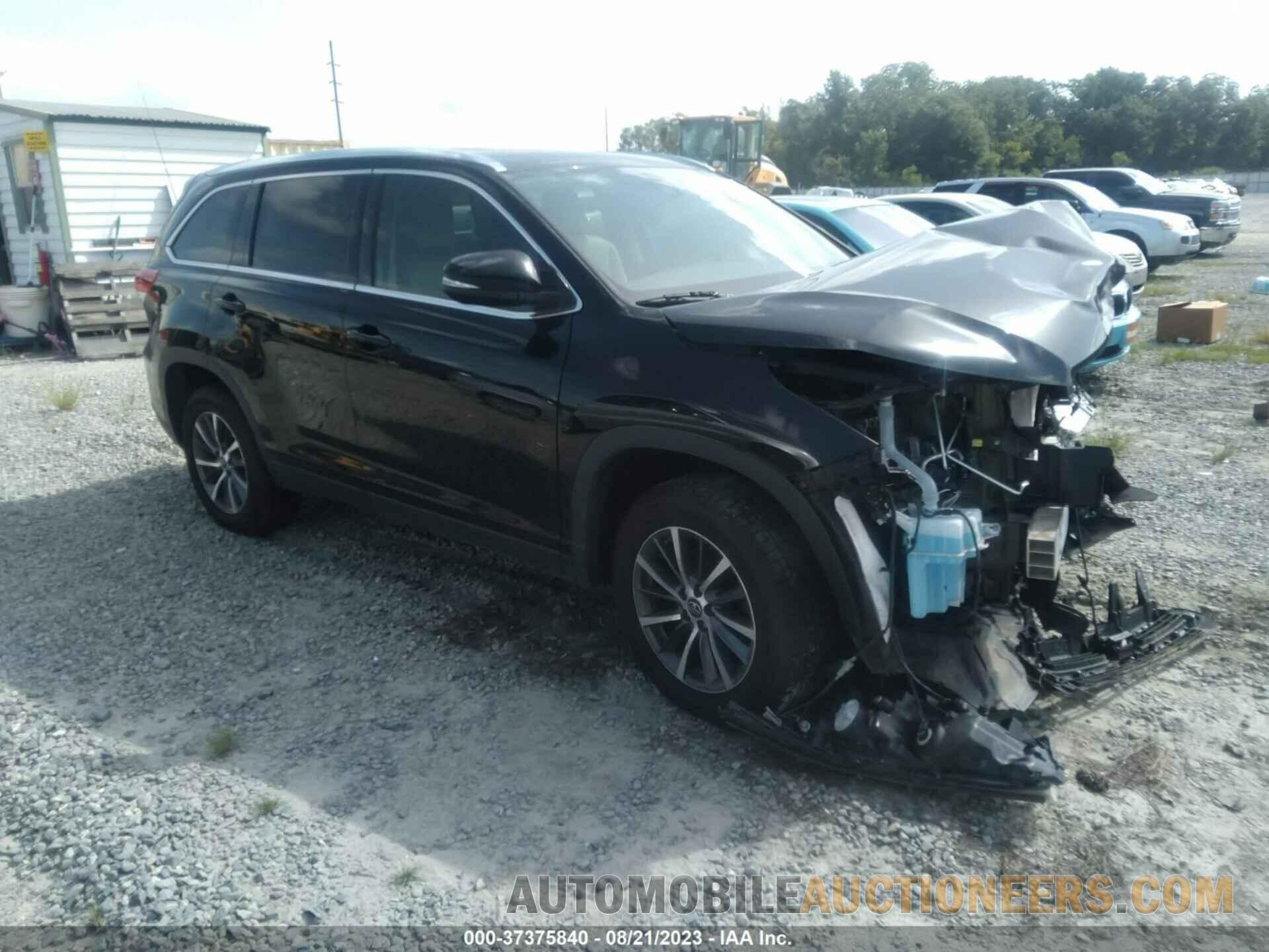 5TDKZRFH3KS559963 TOYOTA HIGHLANDER 2019