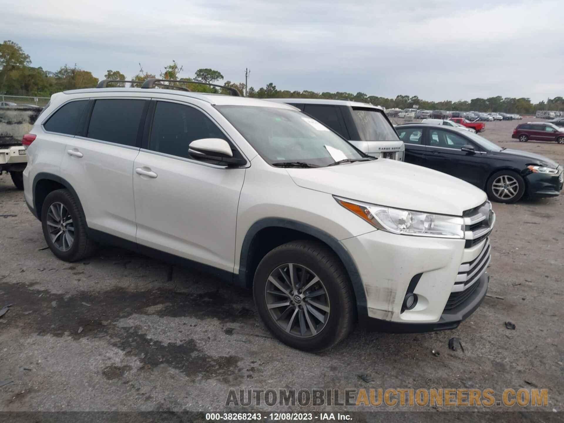 5TDKZRFH3KS571935 TOYOTA HIGHLANDER 2019