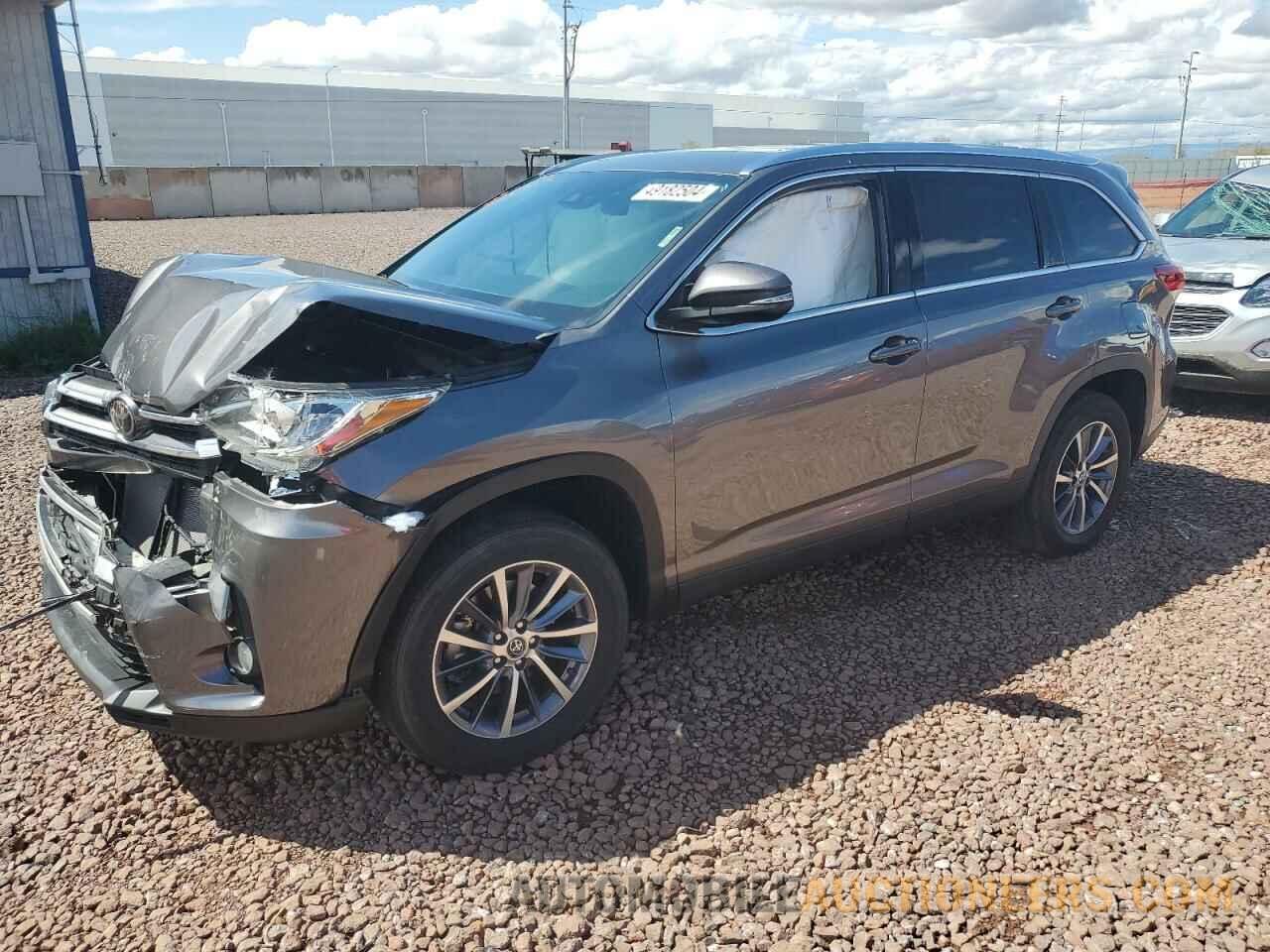 5TDKZRFH3KS573846 TOYOTA HIGHLANDER 2019